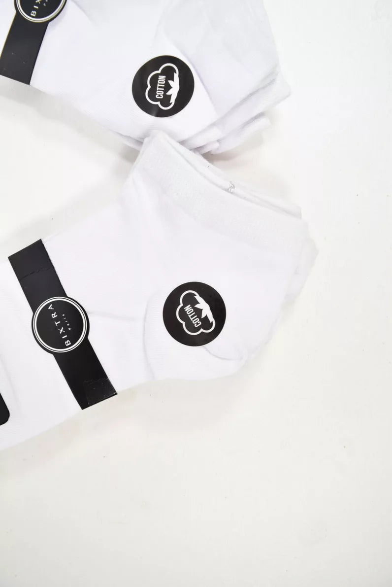 socquettes homme blanche (2x12)