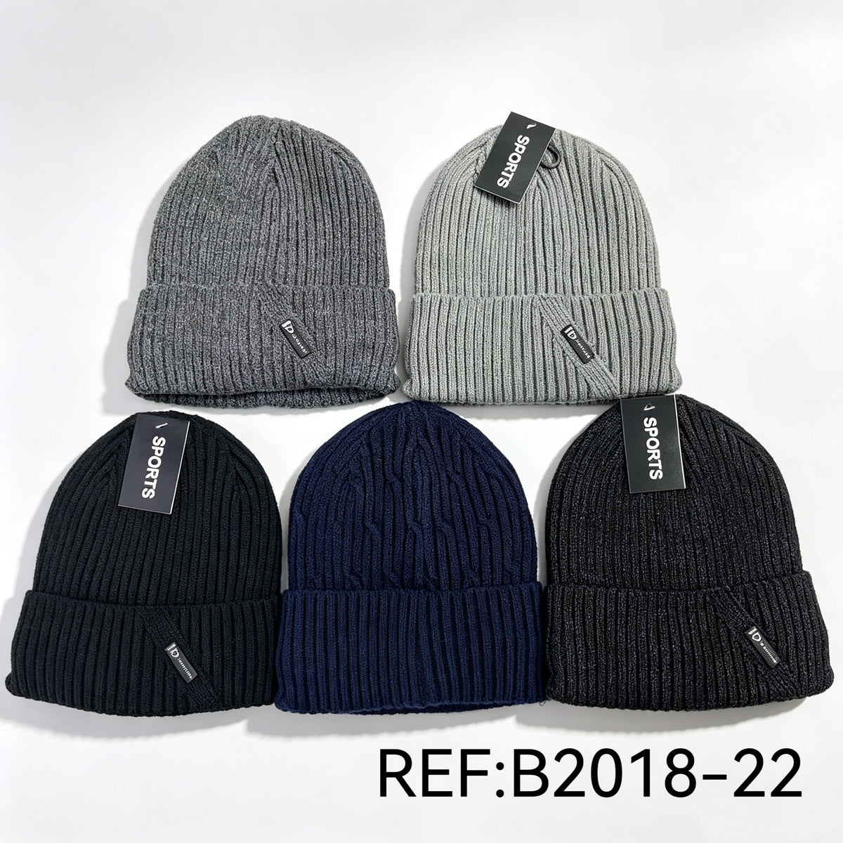 Bonnet homme en doublé polaire (x12) #22