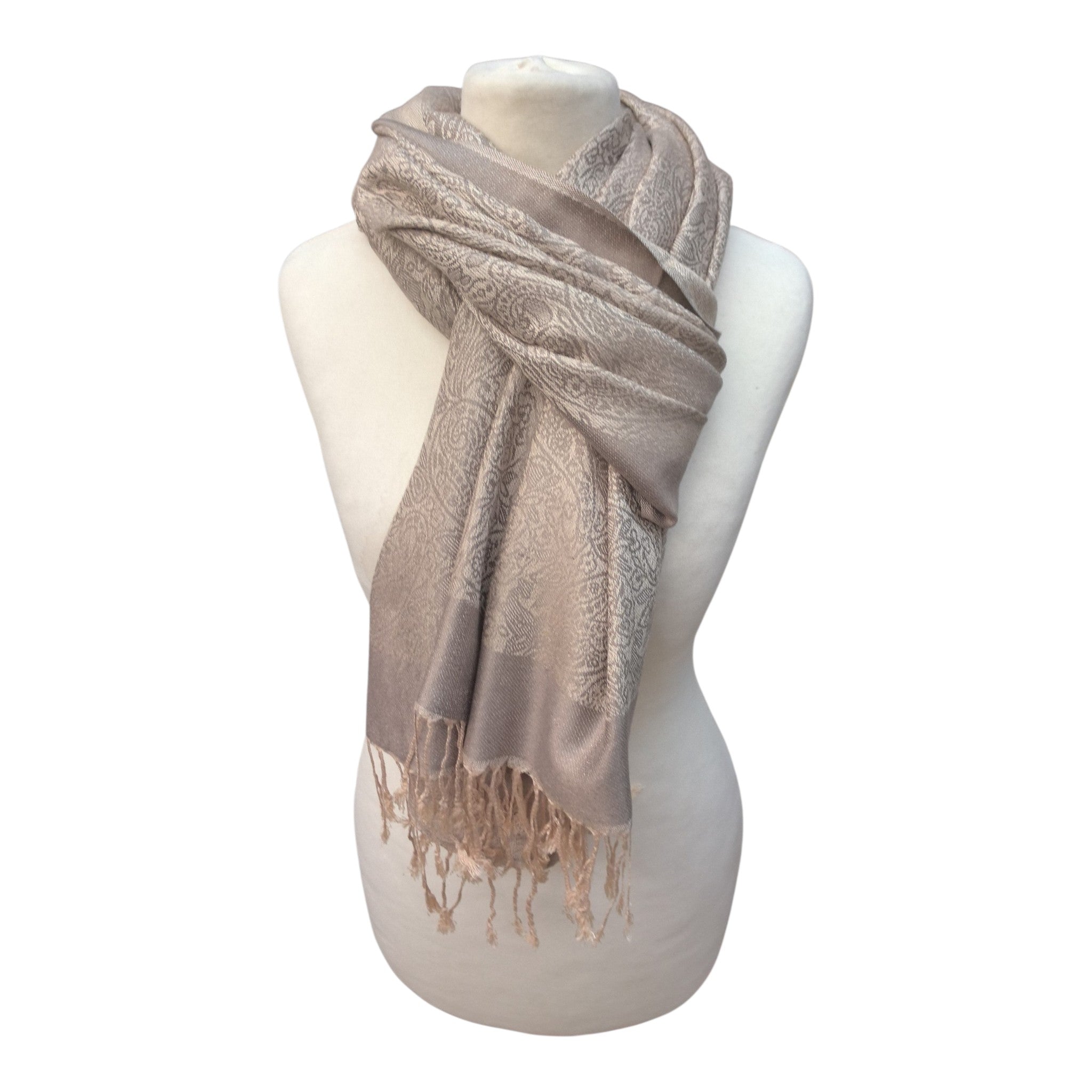 Écharpe Pashmina à motif paisley PHM-60(x12)