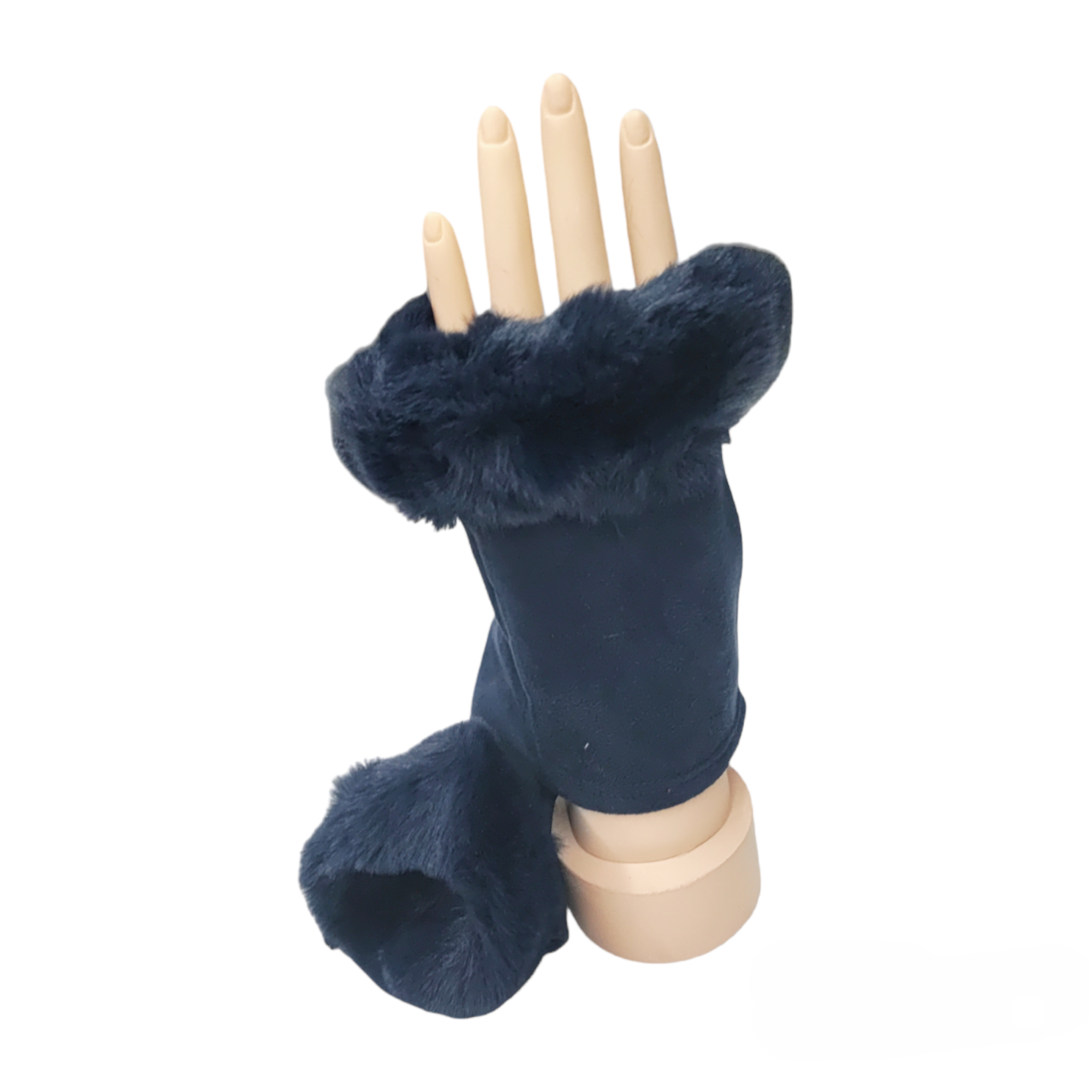 Mitaines gants fausse fourrure (x12) #27