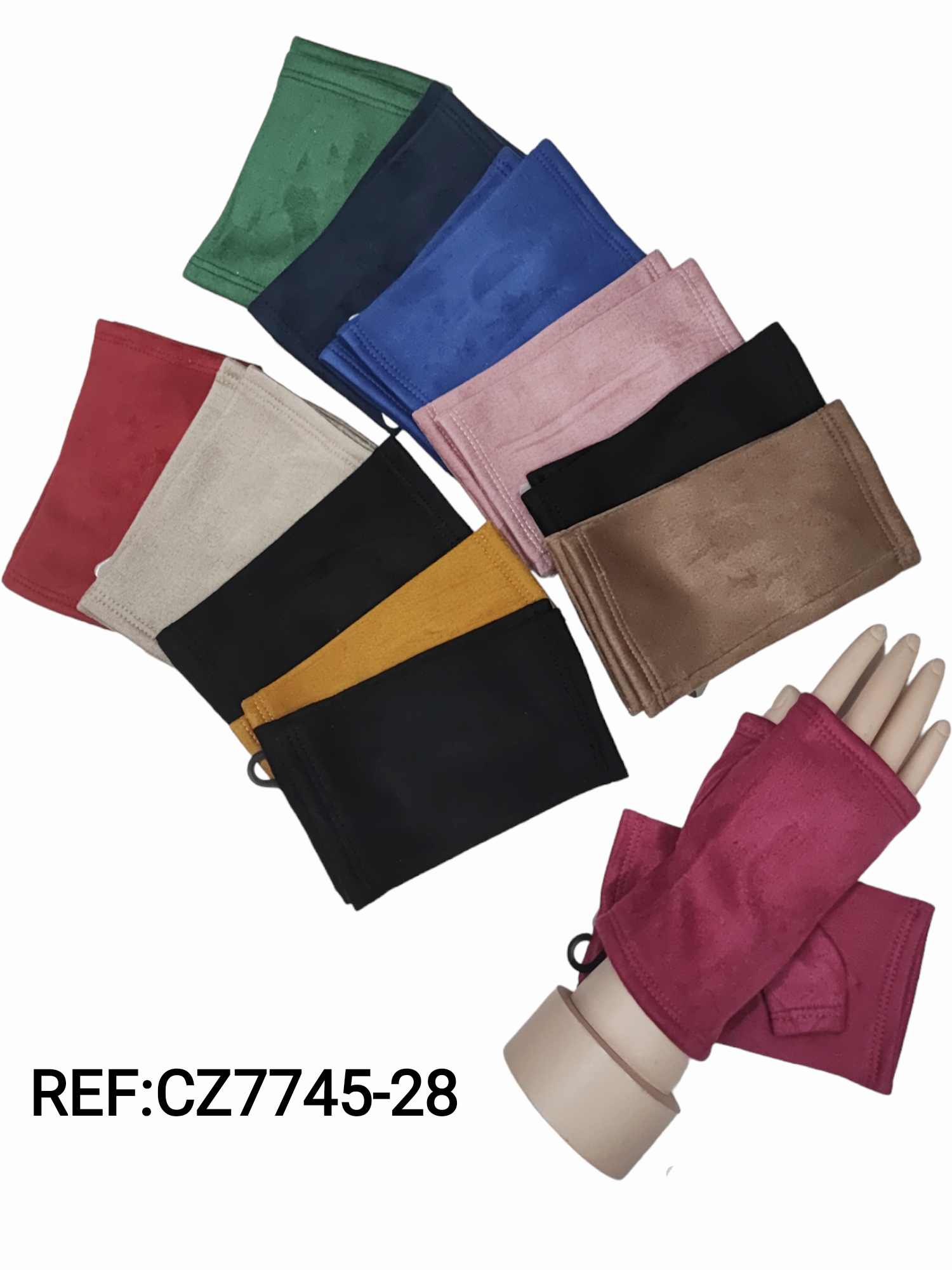Gants Mitaines femme Simple (x12)#28