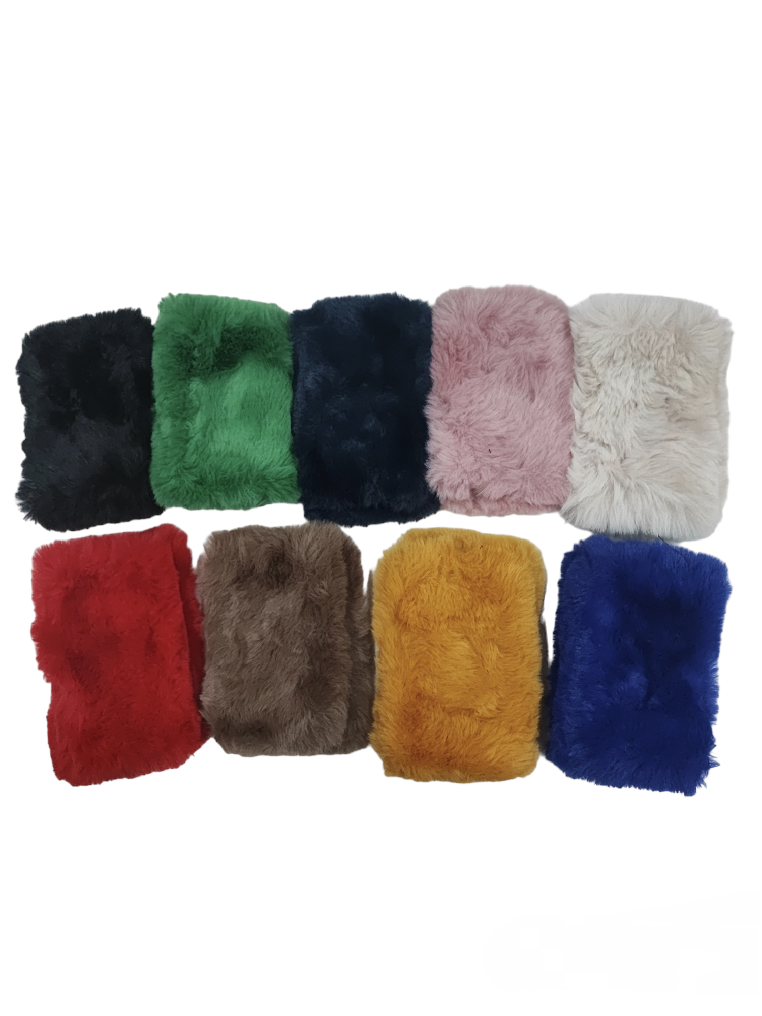 Mitaines gants fausse fourrure (x12) #26