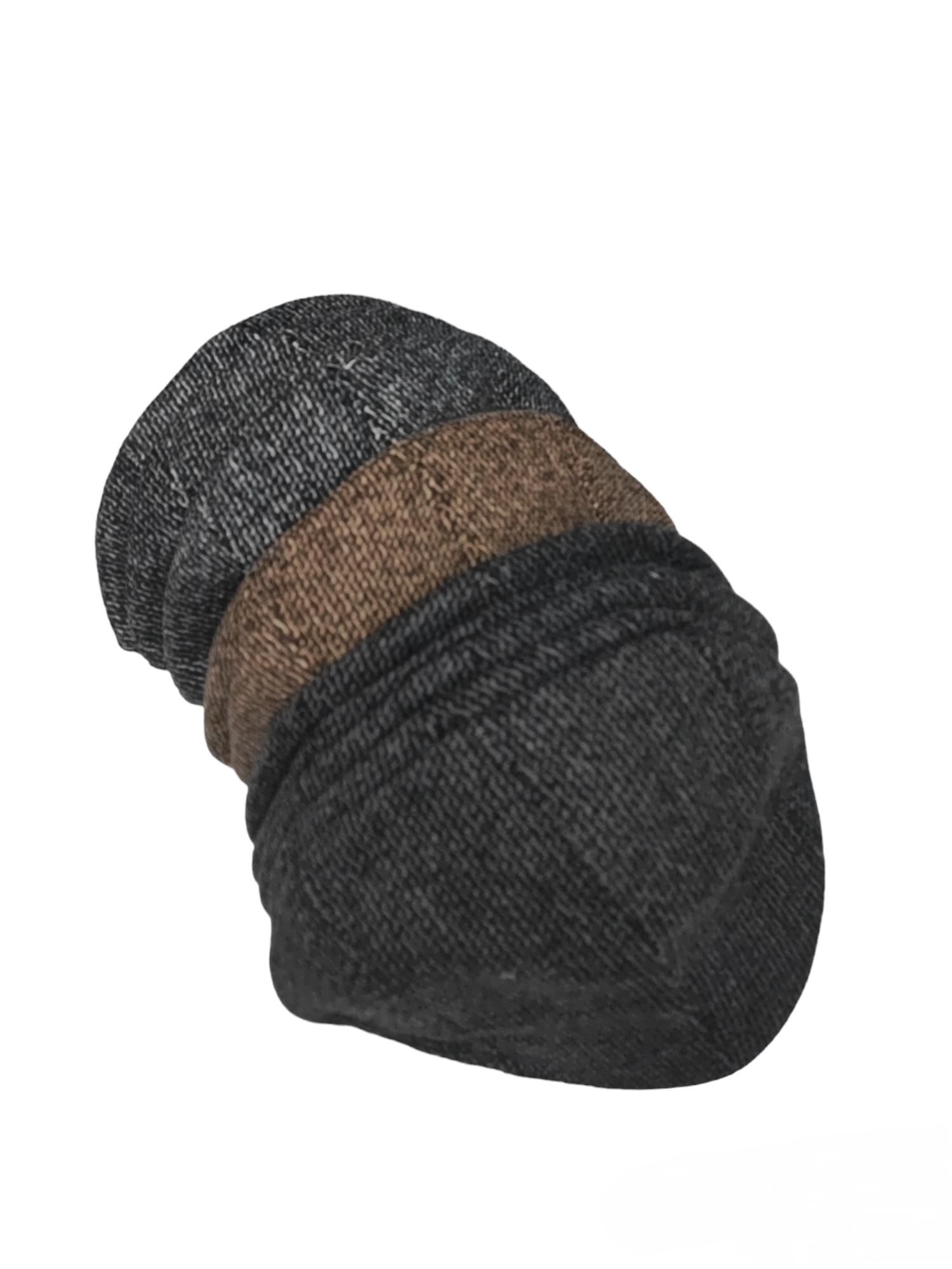 Béret homme motif pied de poule (x12)#22
