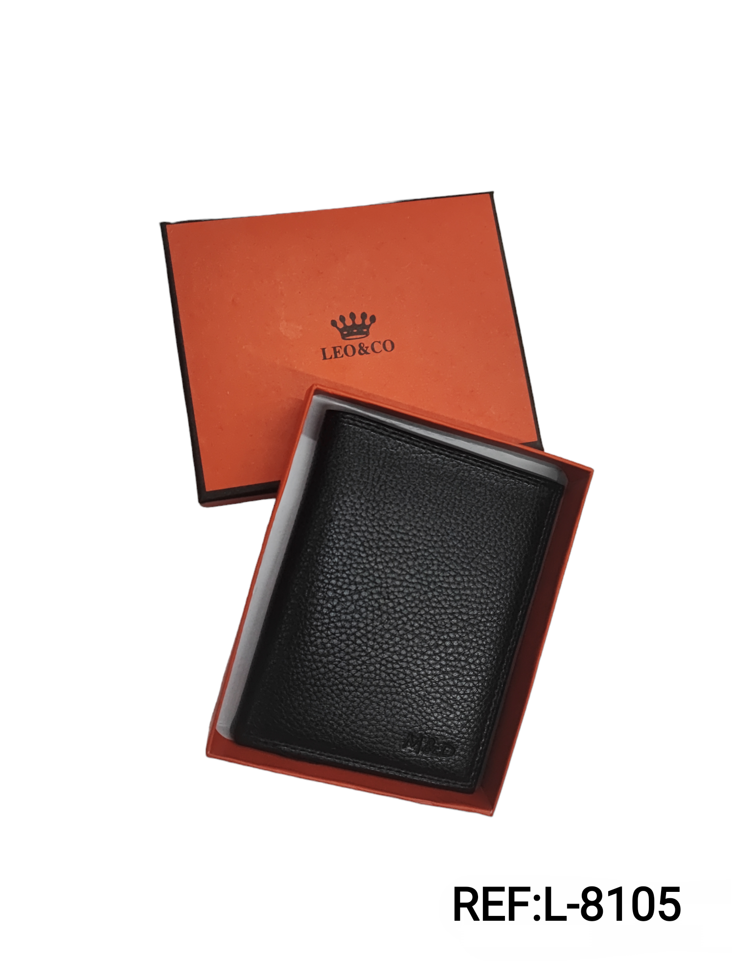 Portefeuille simili-cuir 2 voletspm Avec Boîte Cadeau (x3)