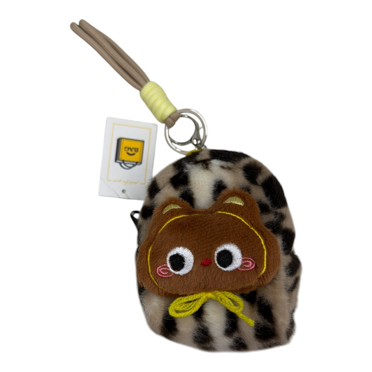 Petite pochette peluche chat(x12)