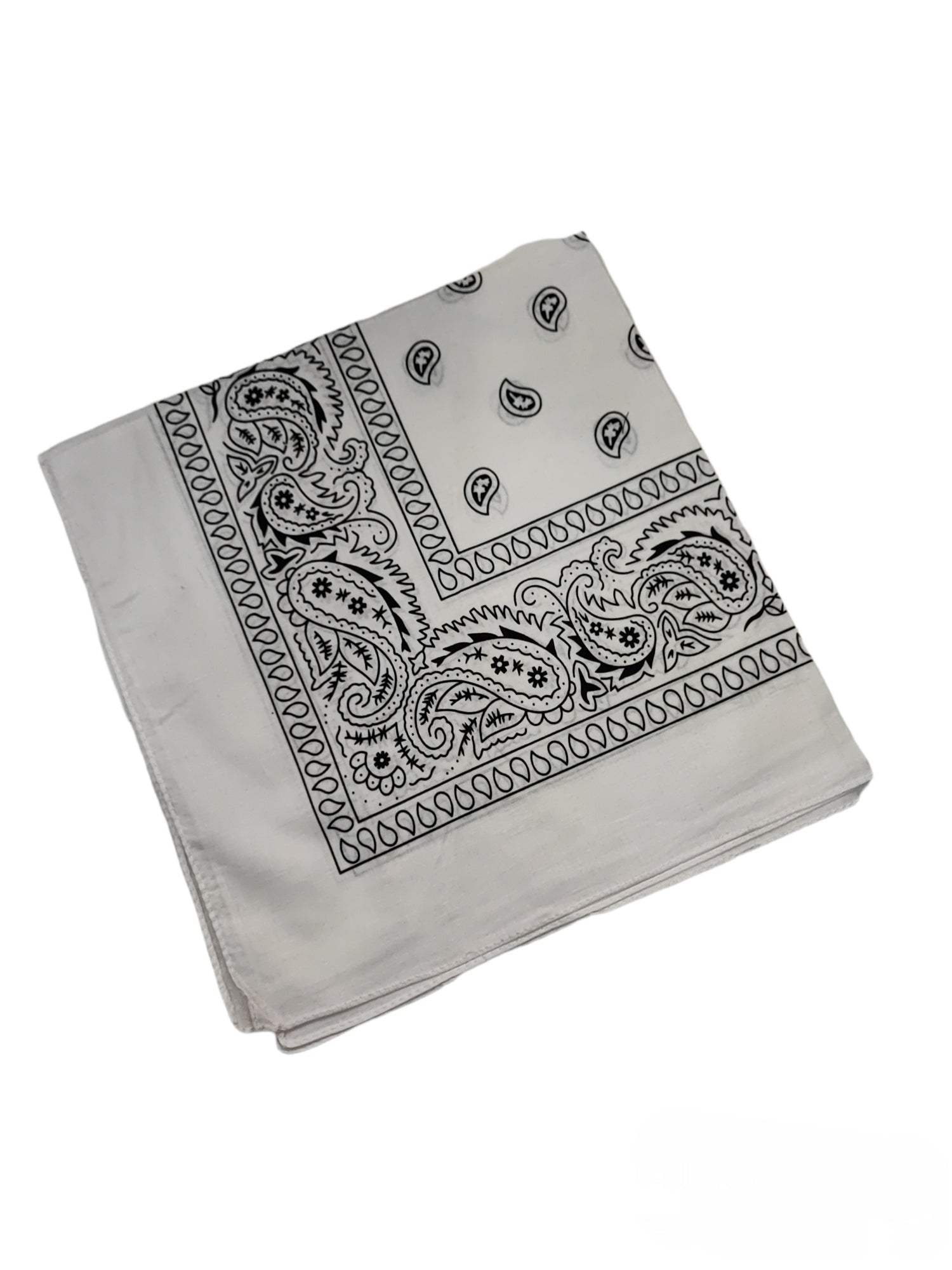 Bandana 100% coton Motif Paisley (x12)