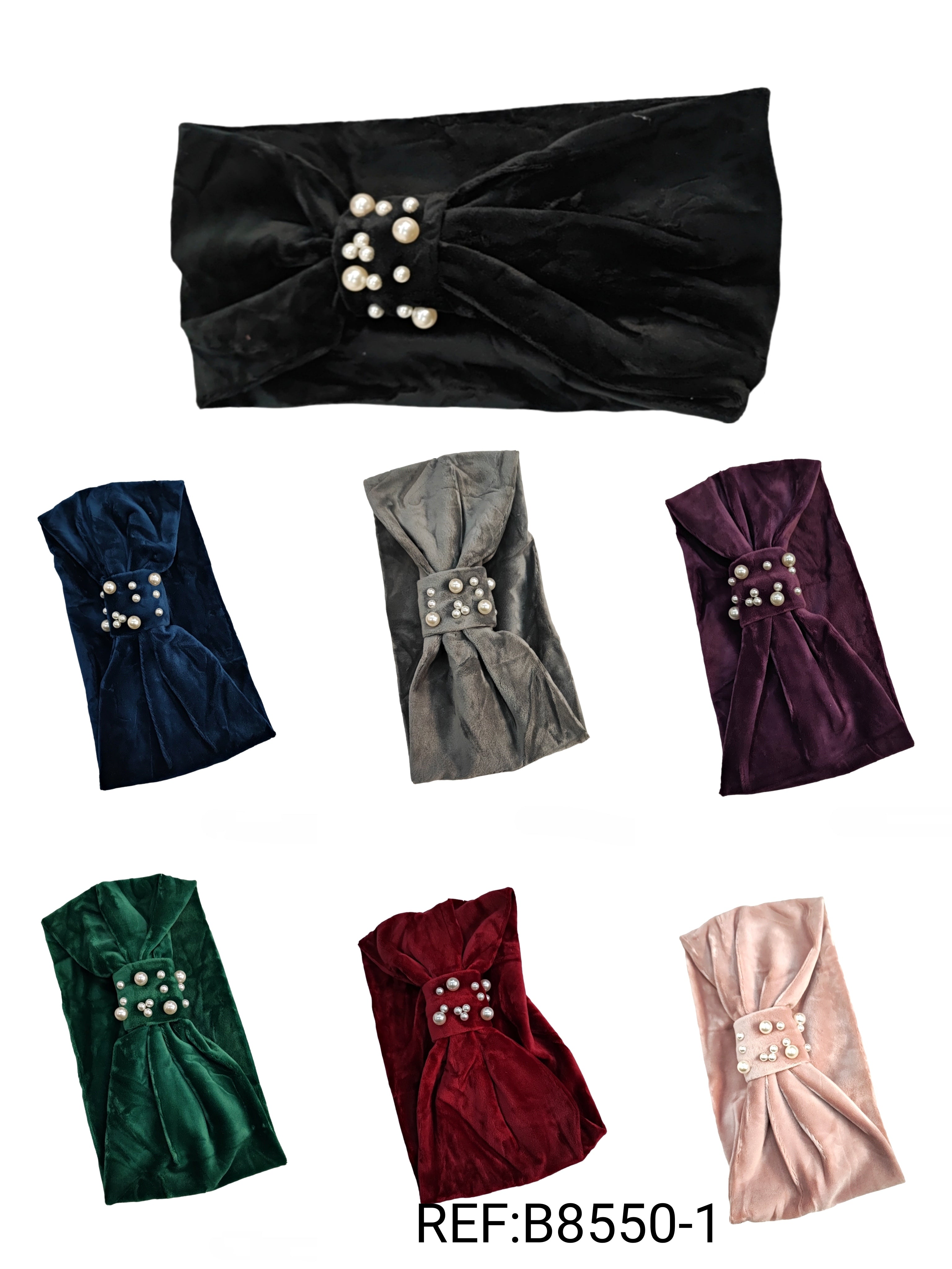 Bandeau automne hiver noeud perle (x12)#1