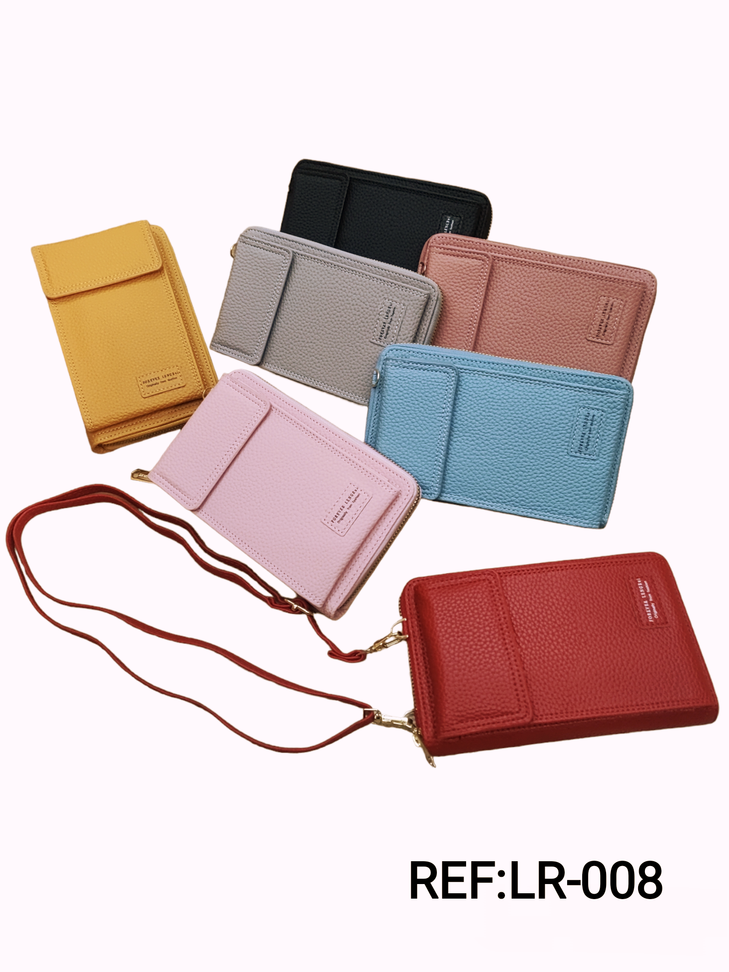 Sac-Portefeuille Bandouillère Rectangle pour téléphone
(x9)