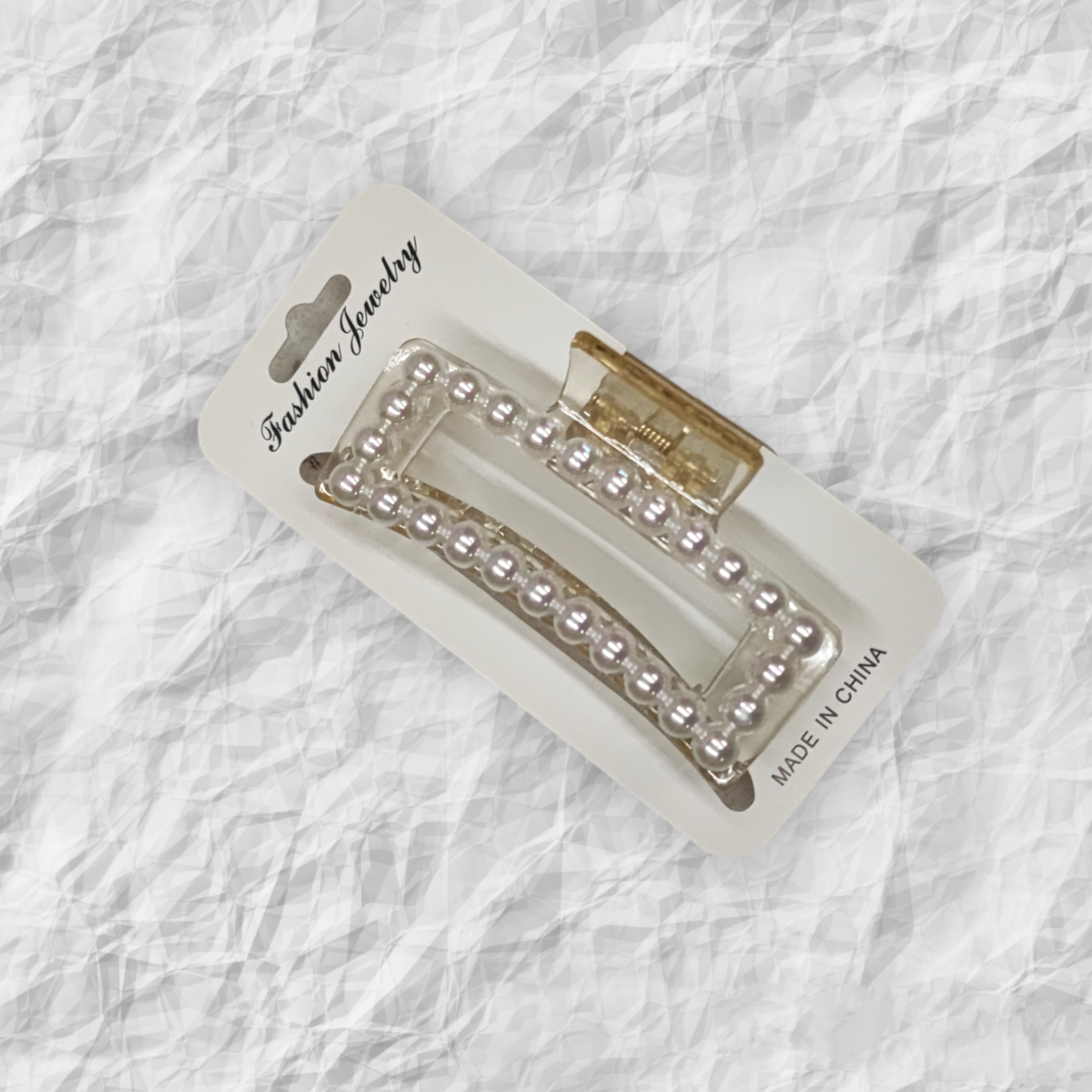 Pince à cheveux perle
Motif mélanger
(X12)