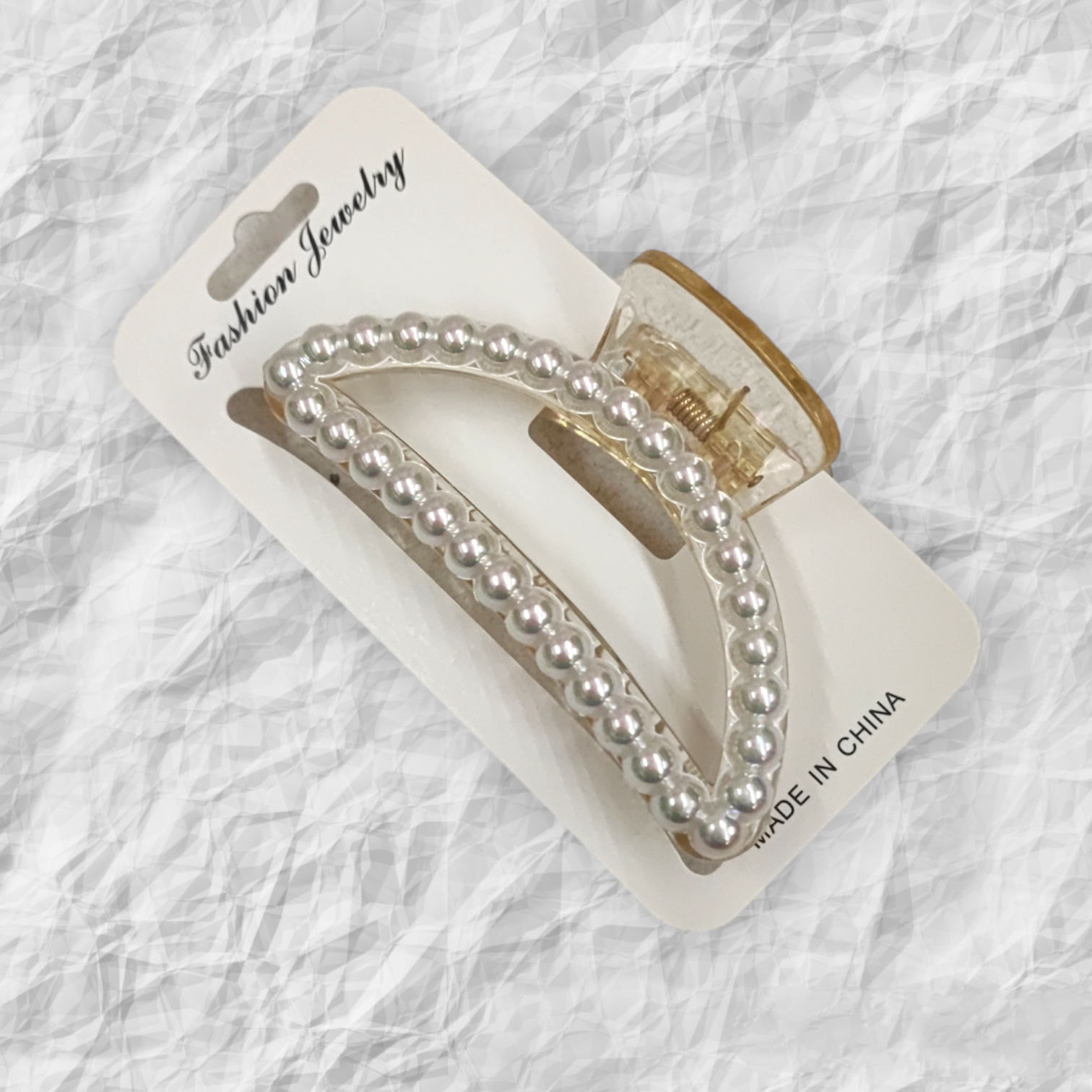 Pince à cheveux perle
Motif mélanger
(X12)