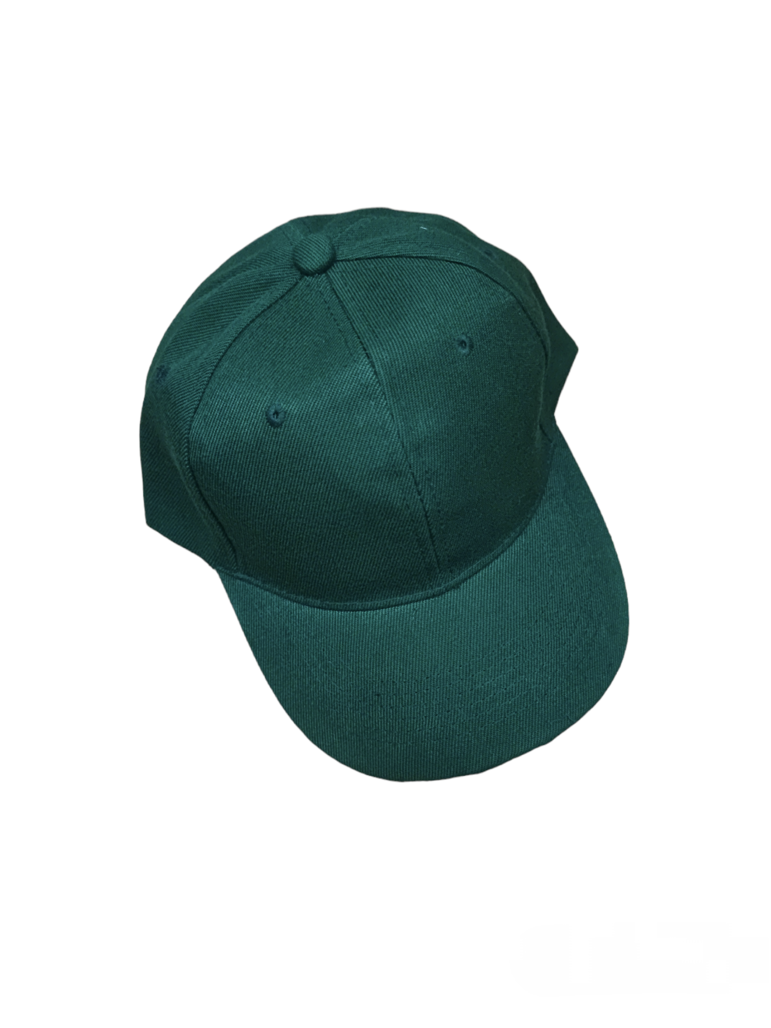 Casquette couleur unie vert foncé (x12)#19
