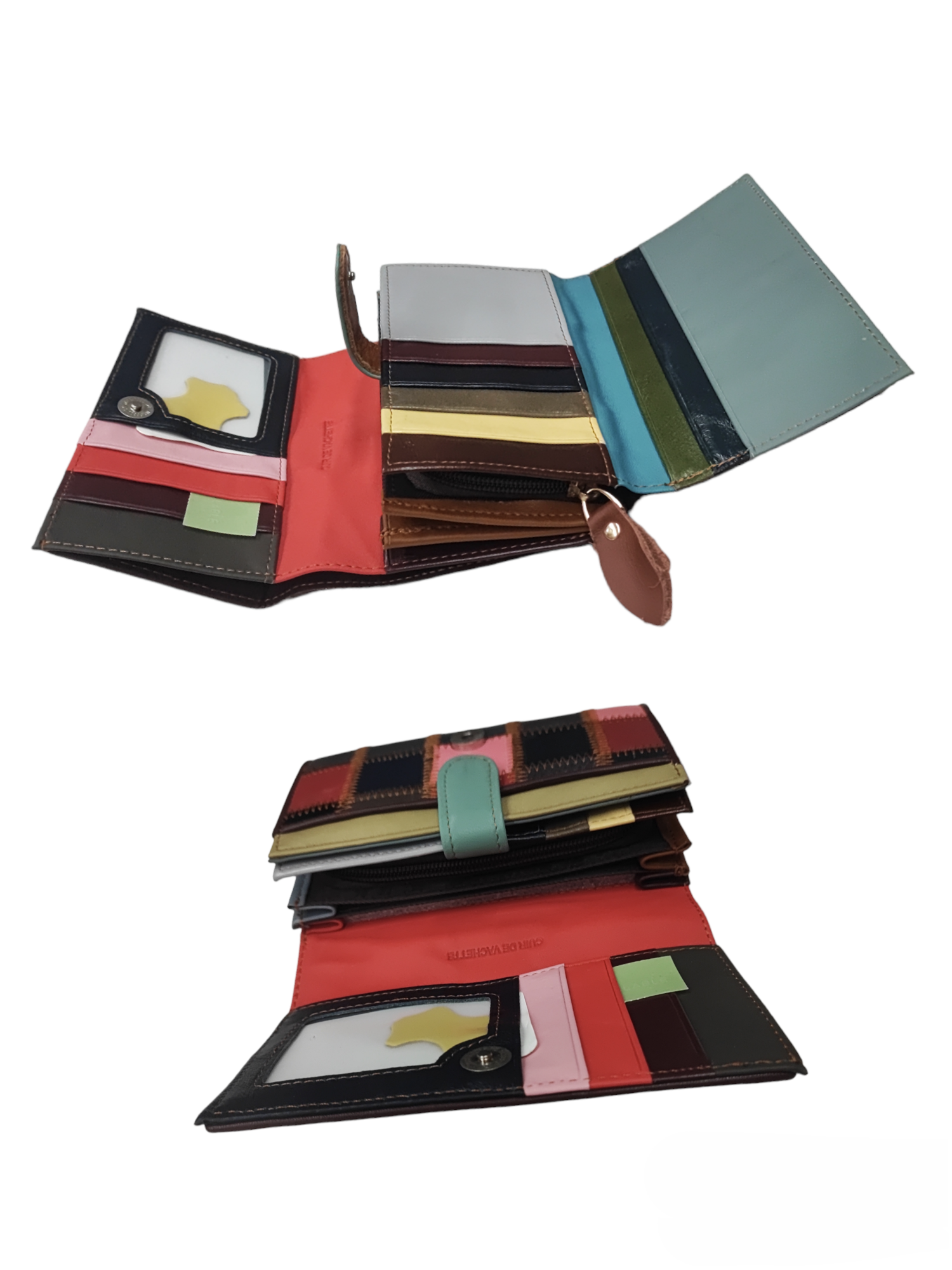 Porte monnaie Cuir Avec Boîte (x3)
(X3) #8390