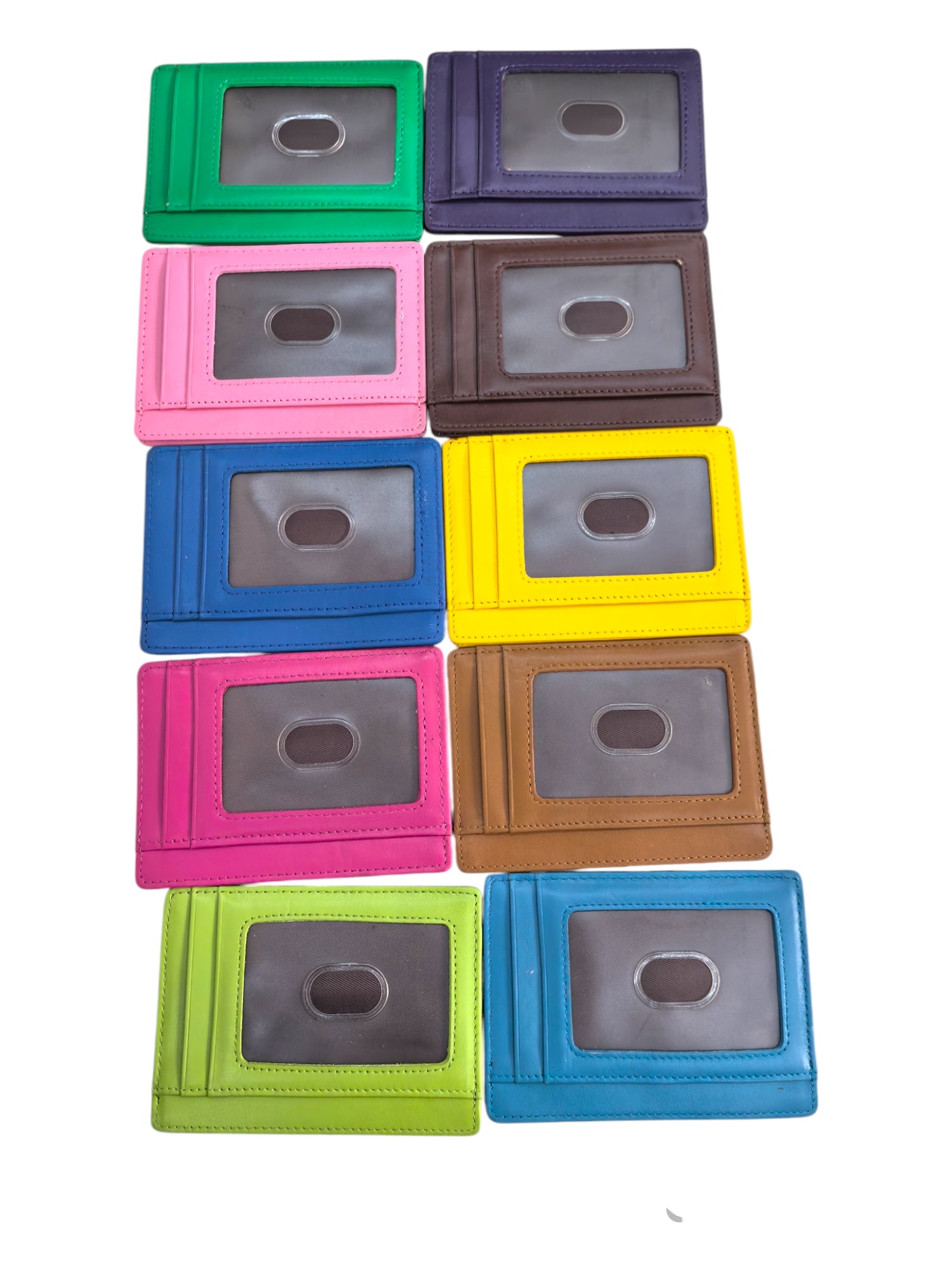 Porte-carte Croûte de cuir de vachette #N8811    (x12)