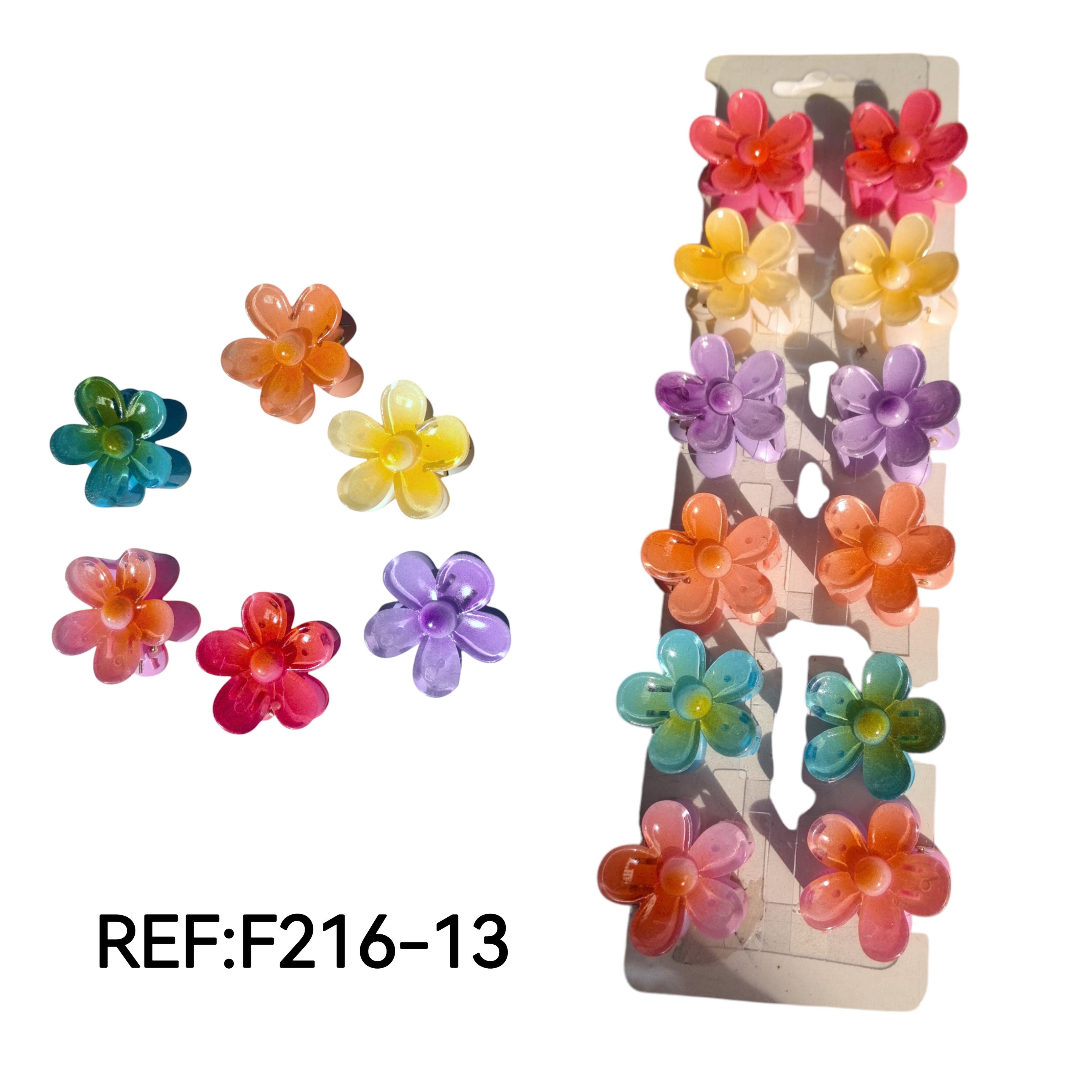 pinces cheveux forme Petit fleurs (2x12)#13