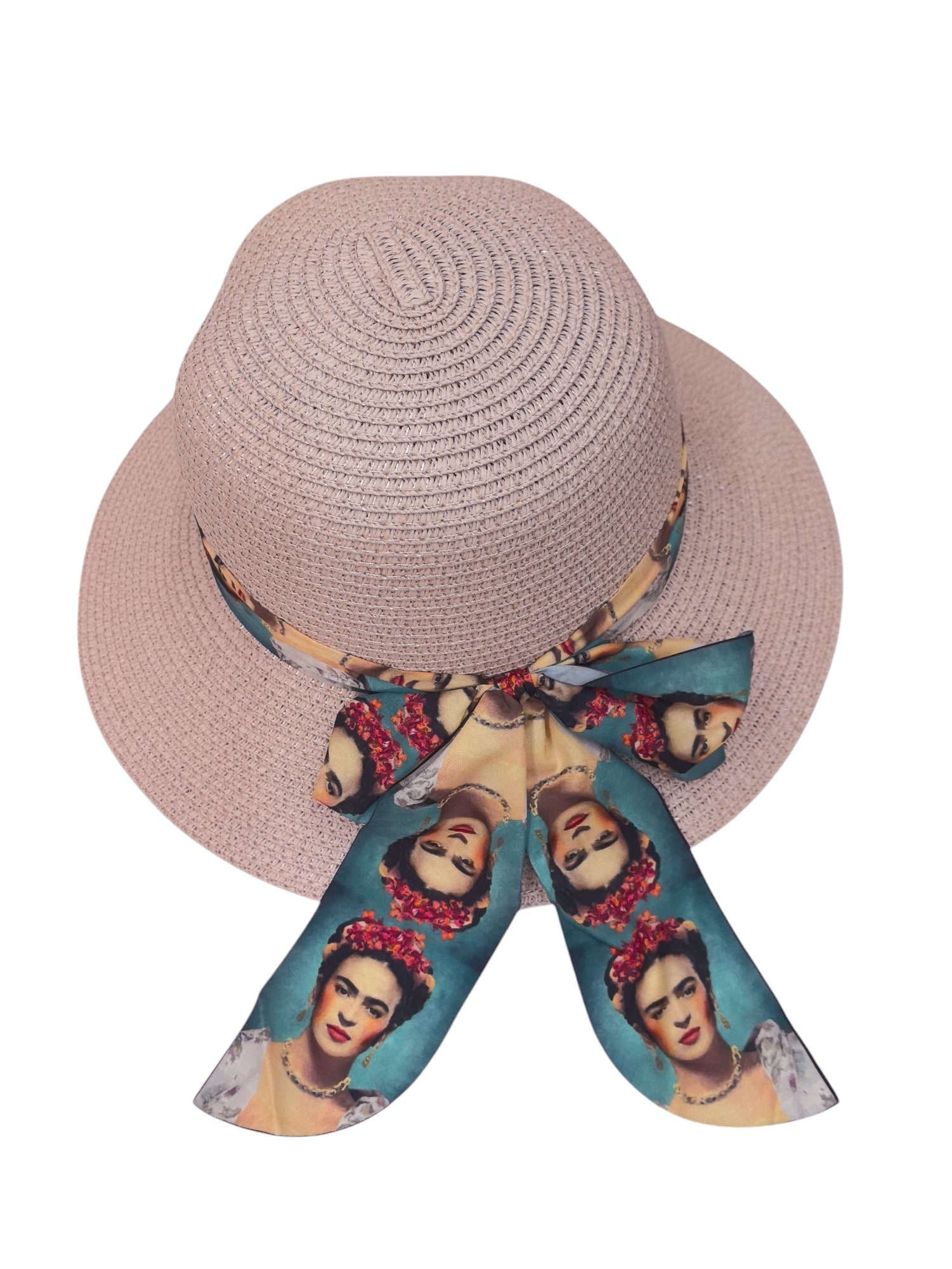 Chapeau capeline motif mélange (x12)#08