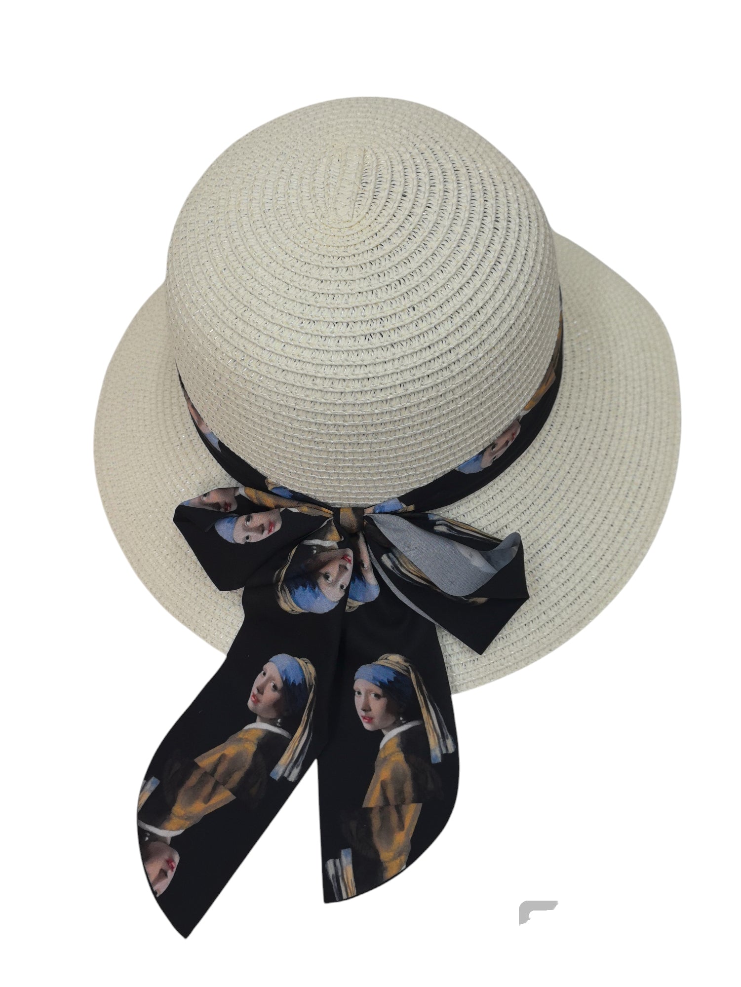 Chapeau capeline motif mélange (x12)#08