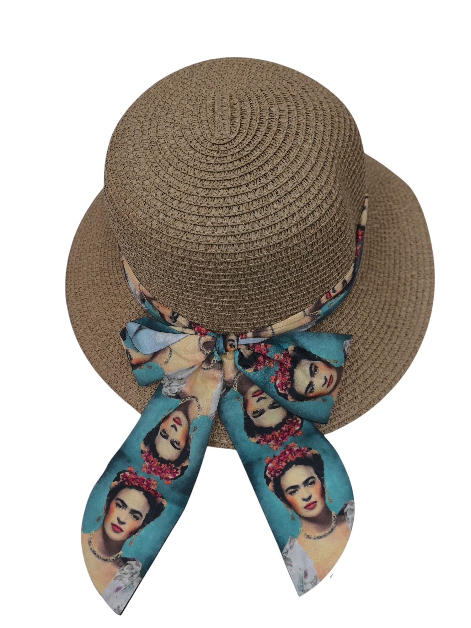 Chapeau capeline motif mélange (x12)#08