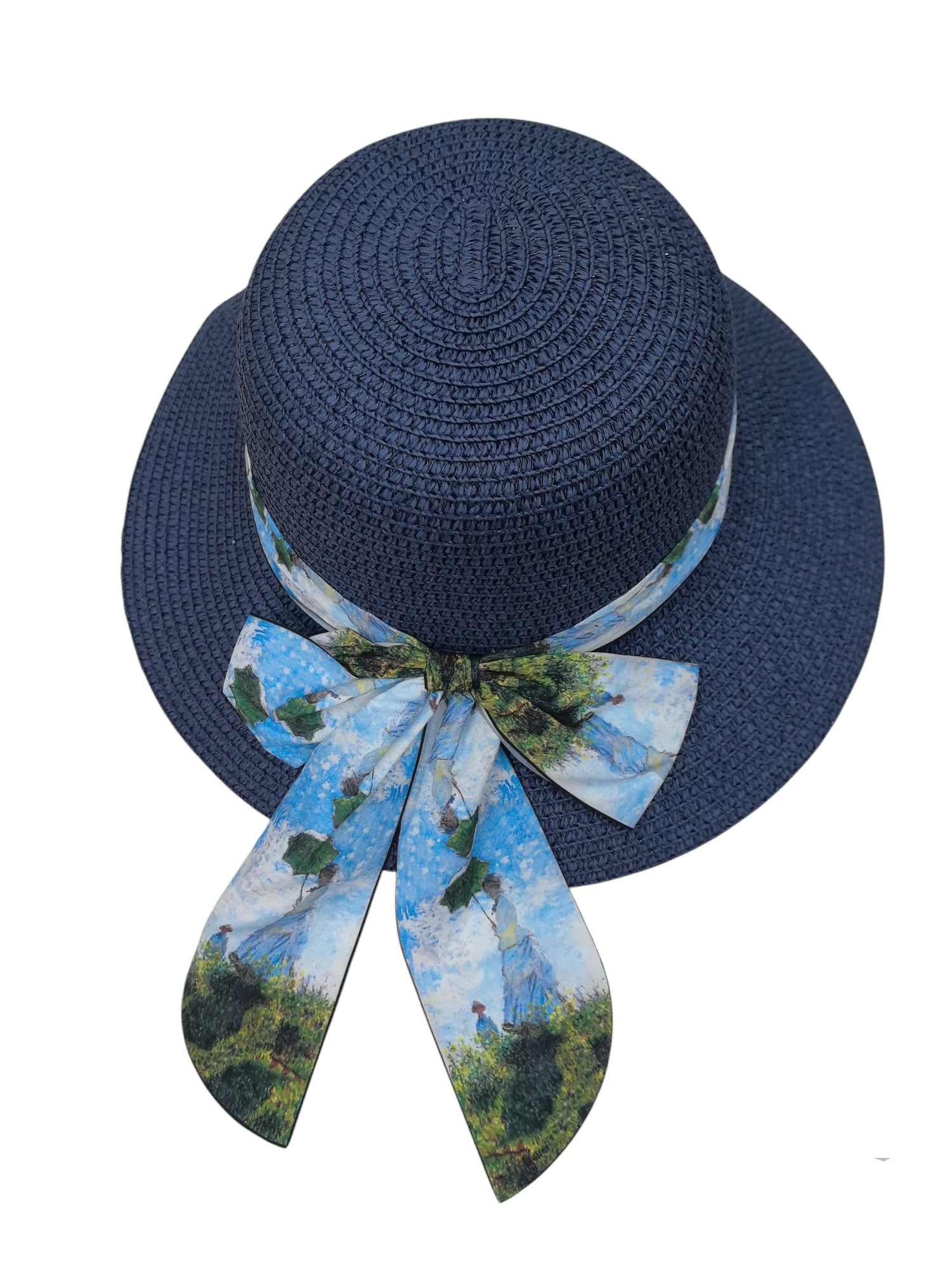 Chapeau capeline motif mélange (x12)#08