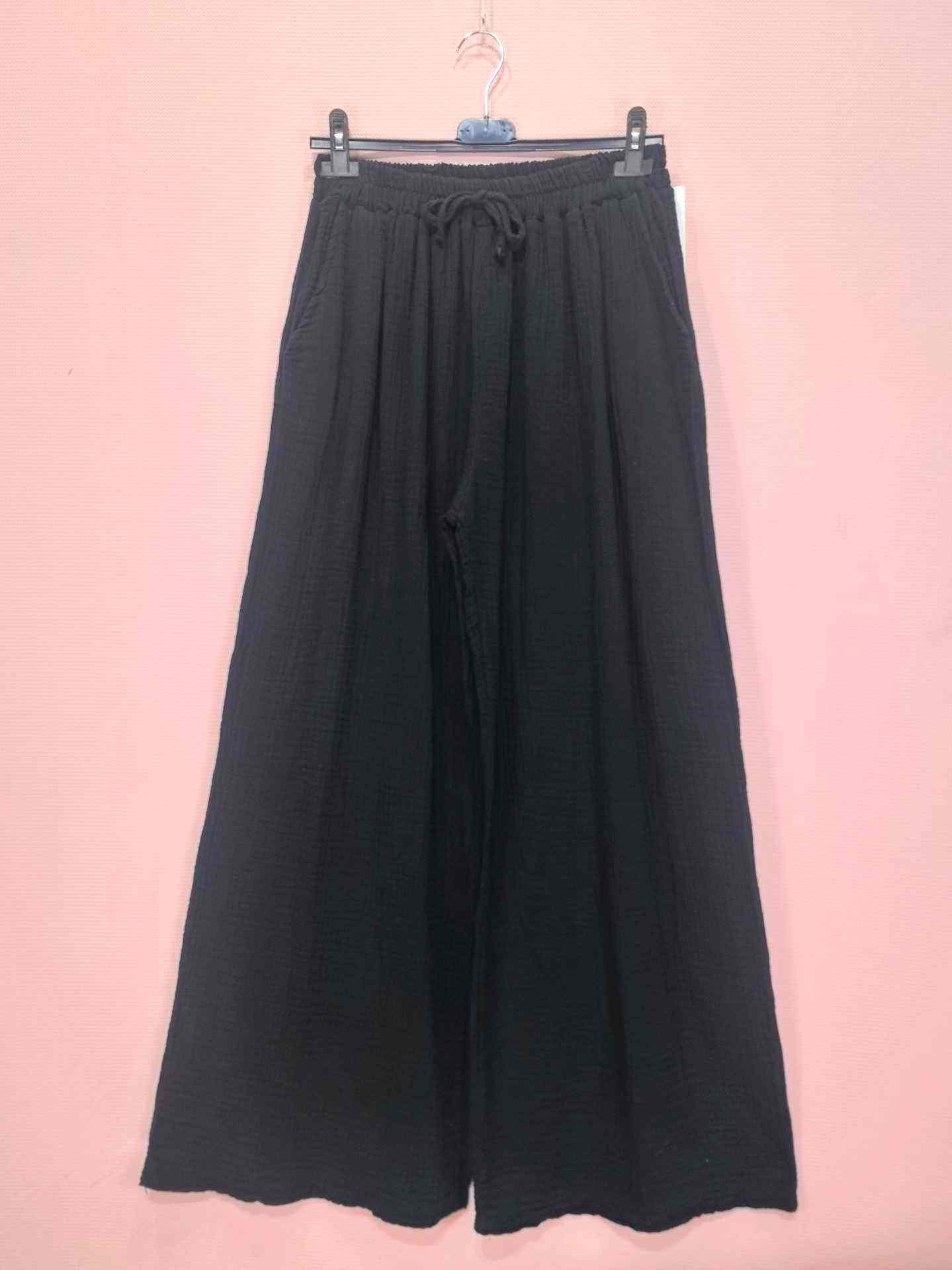 PANTALON EN GAZE DE COTTON (X8)