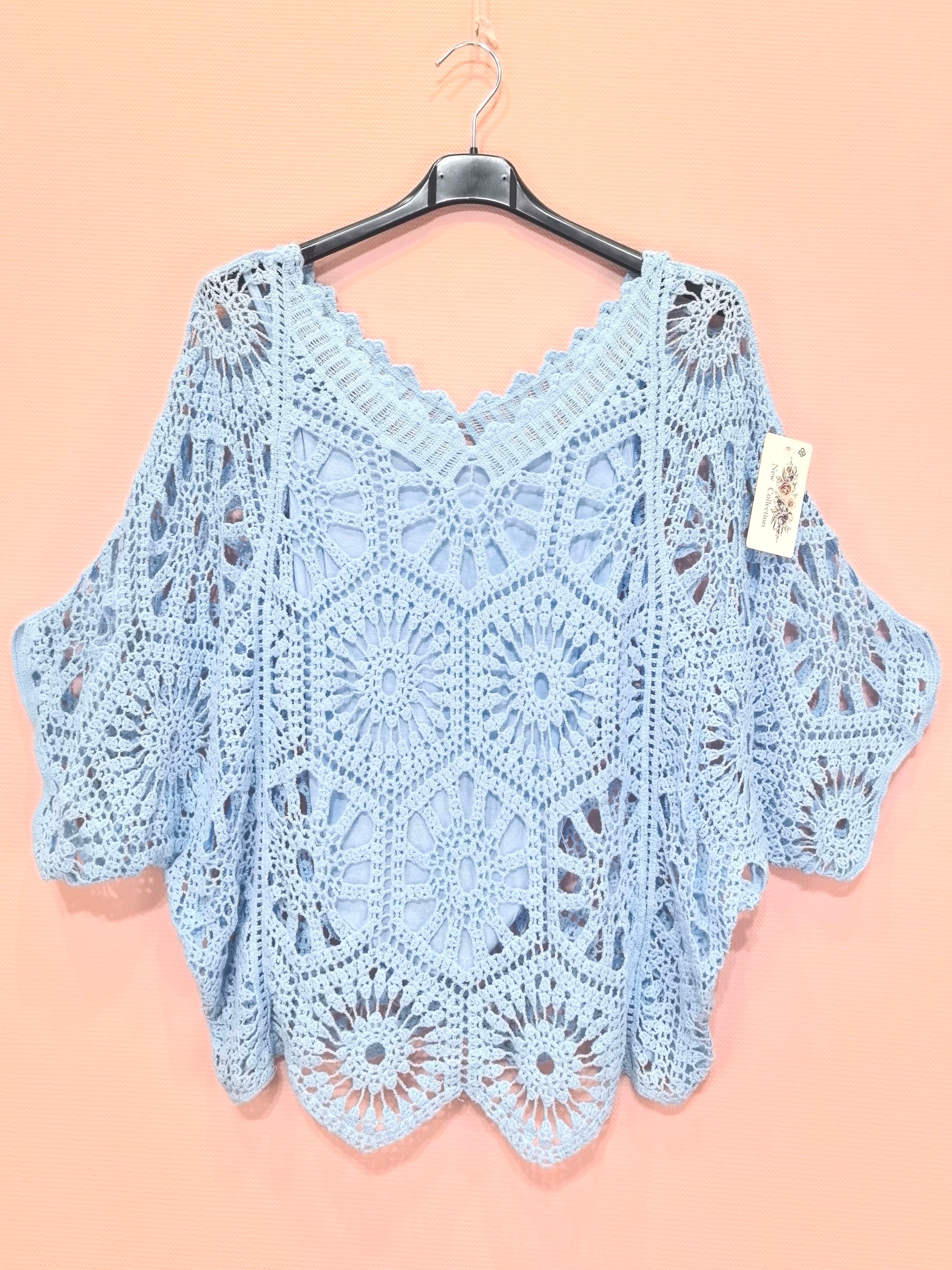 Top crochet 2 pièces (x8)