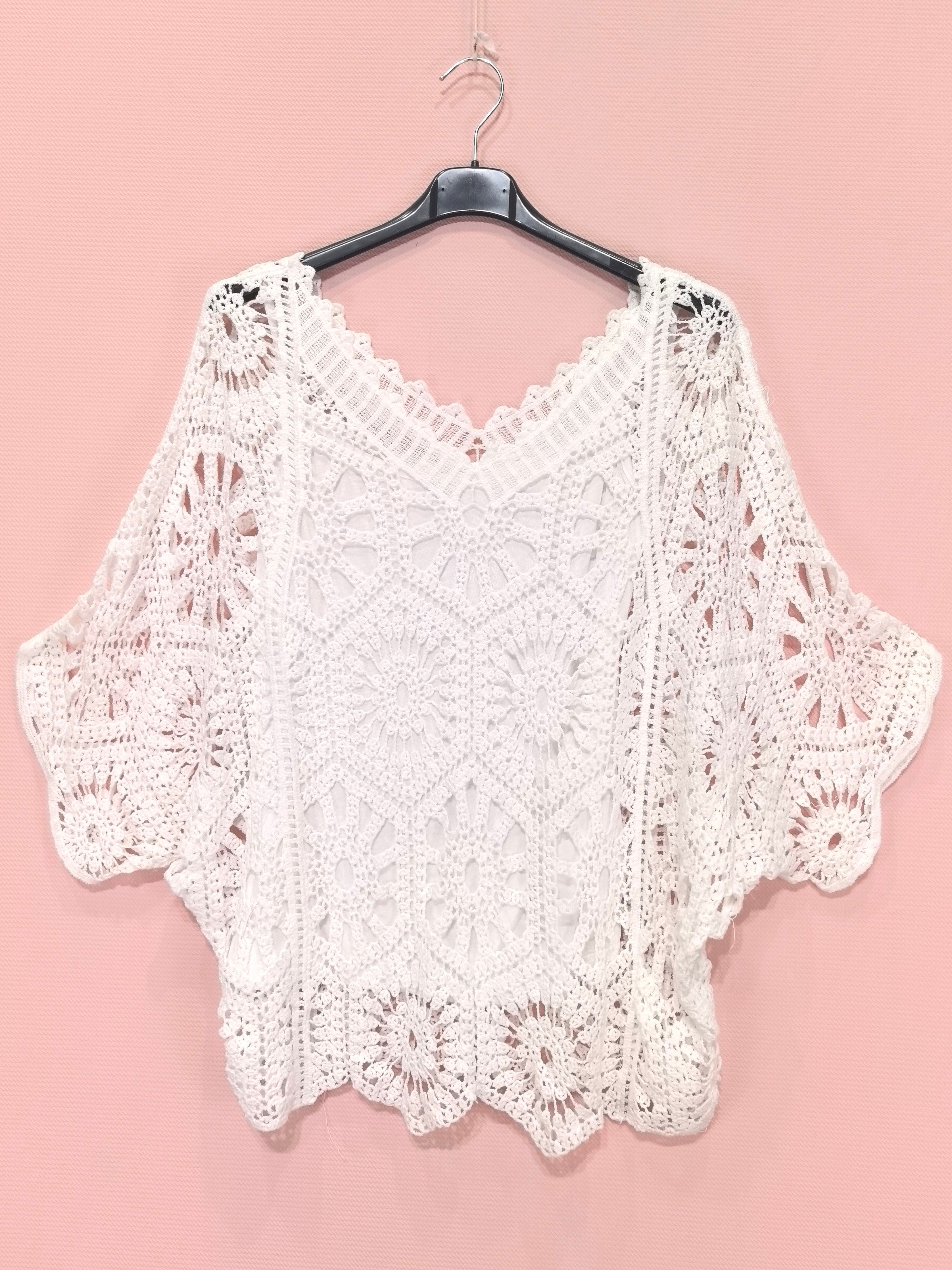 Top crochet 2 pièces (x8)