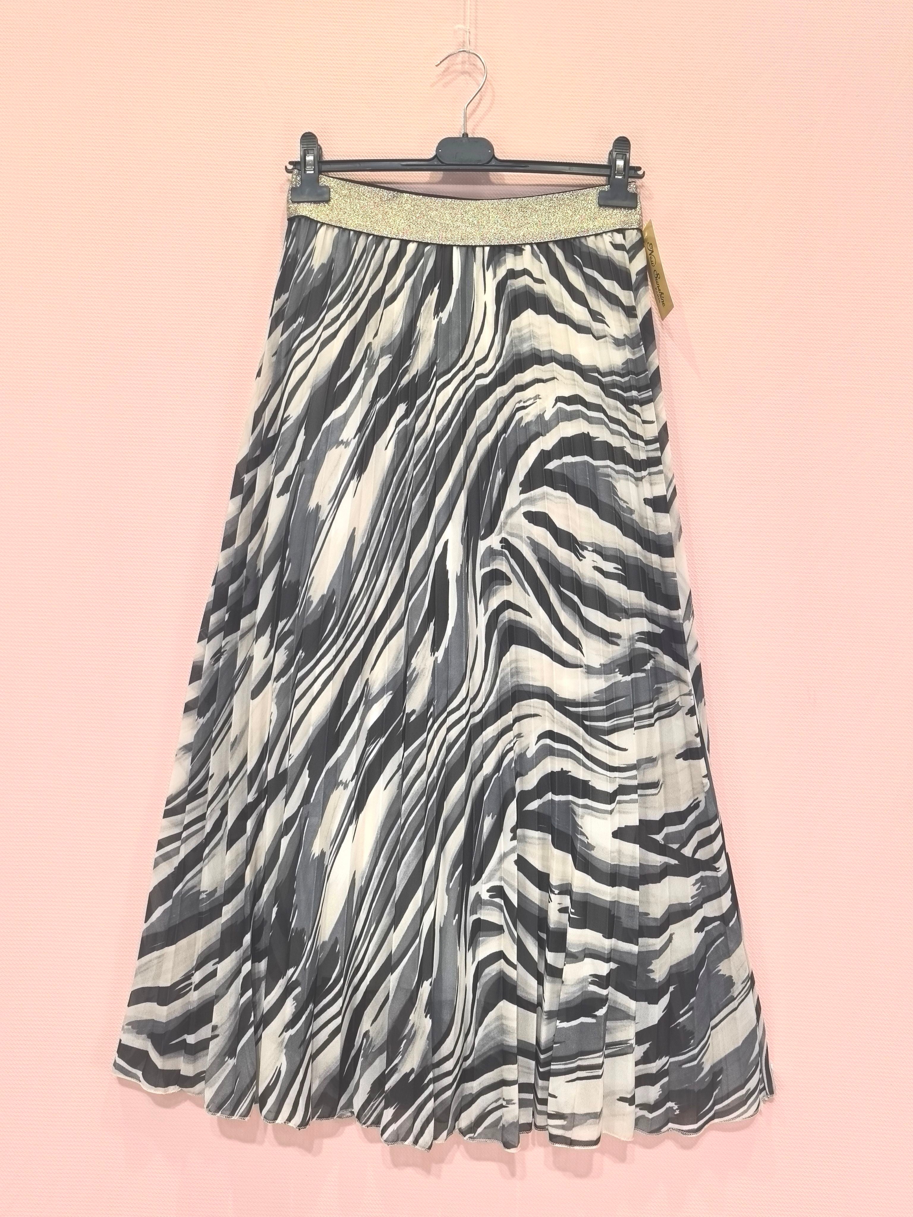 Jupe plissée imprimée (x6)