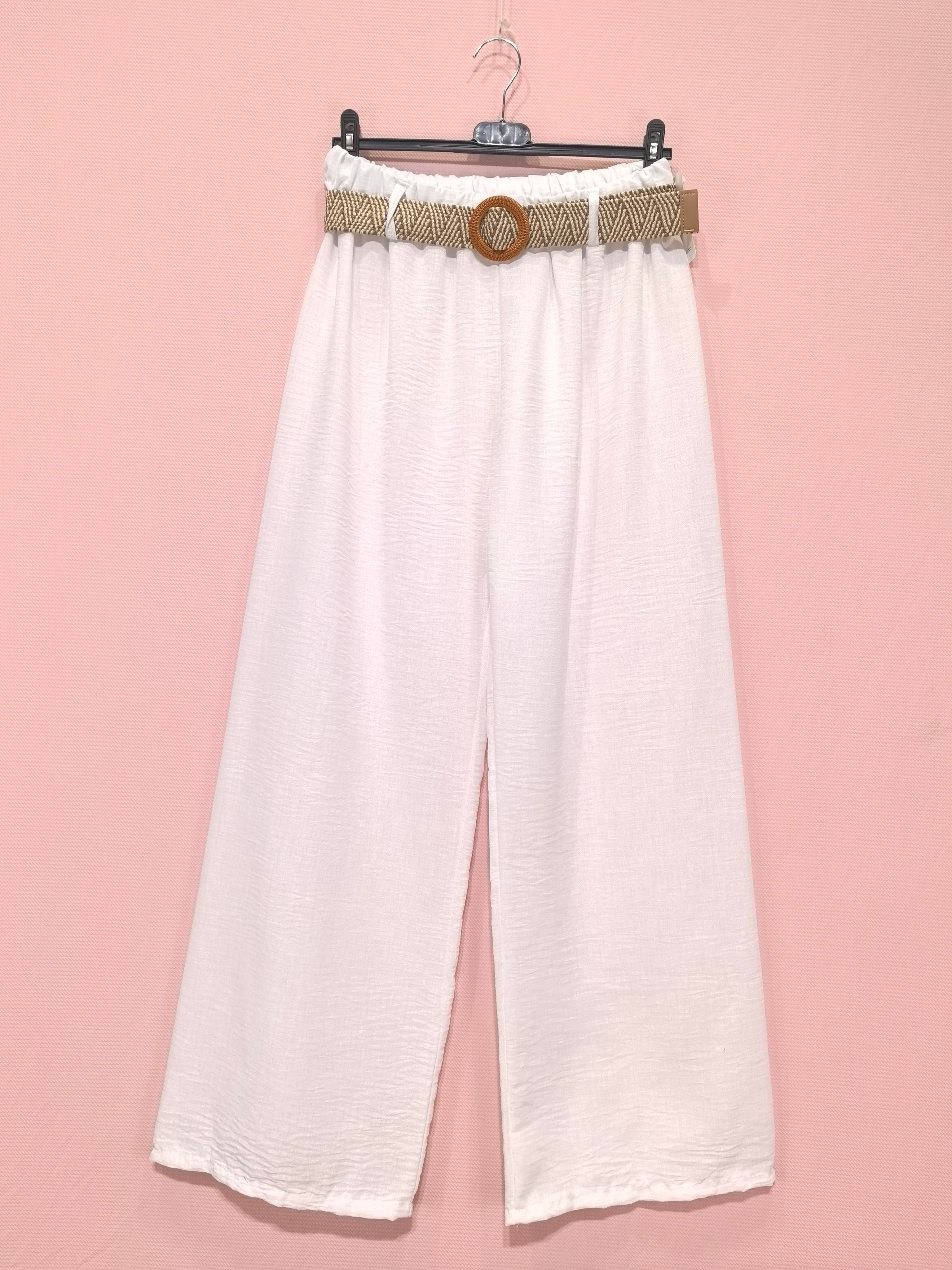 Pantalon Avec Ceinture (x8)