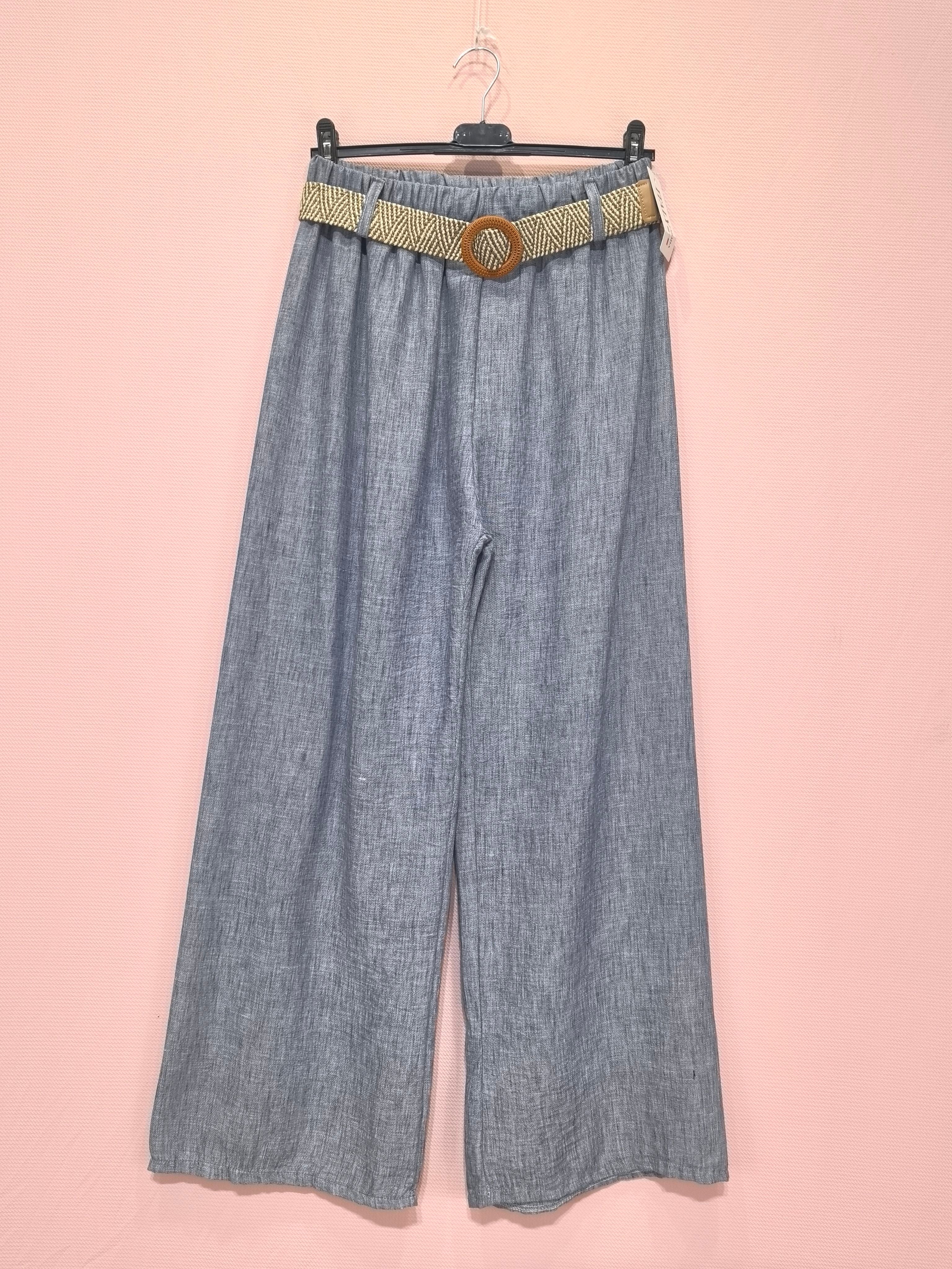 Pantalon Avec Ceinture (x8)