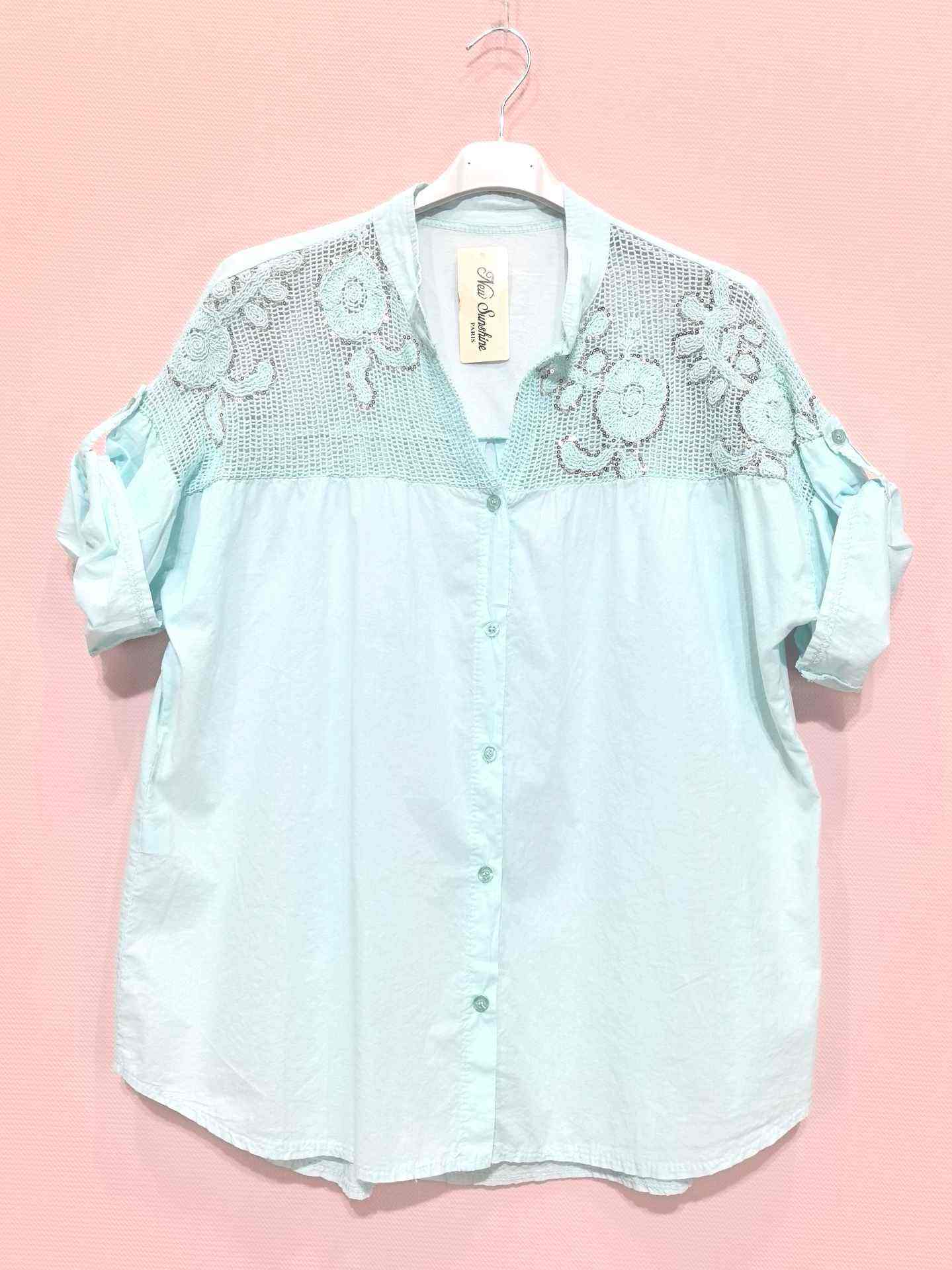 Chemise manches courtes (x6)