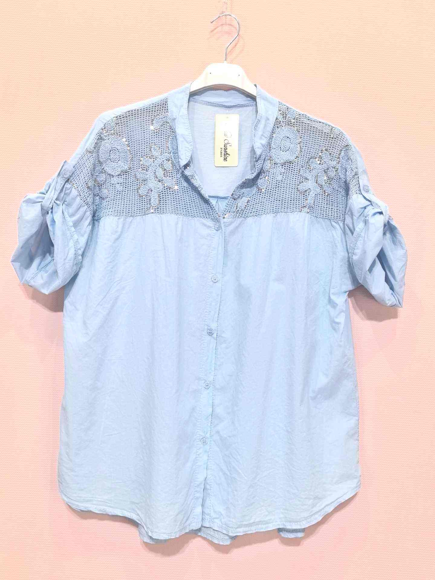 Chemise manches courtes (x6)