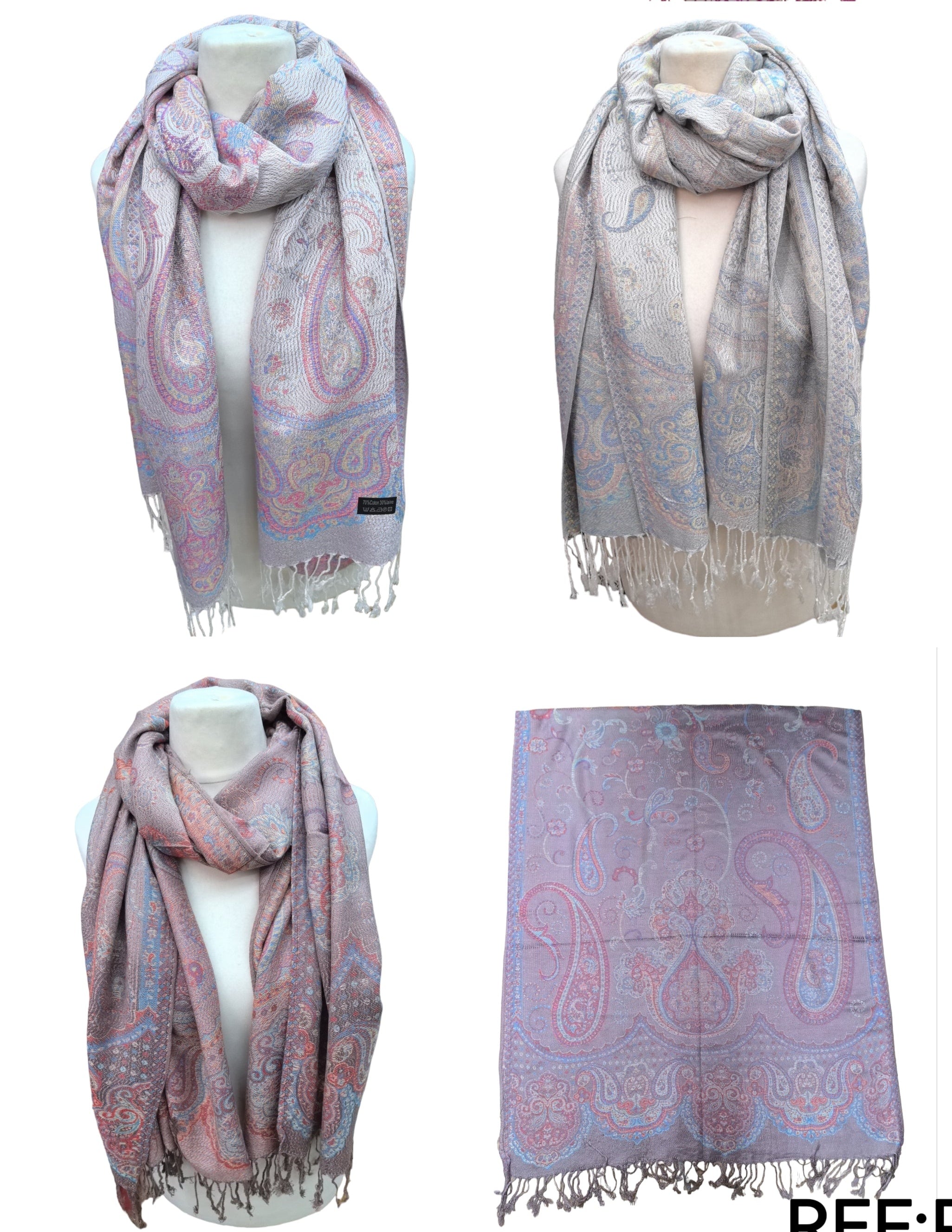 Châle Écharpe DILYARA (x12) #