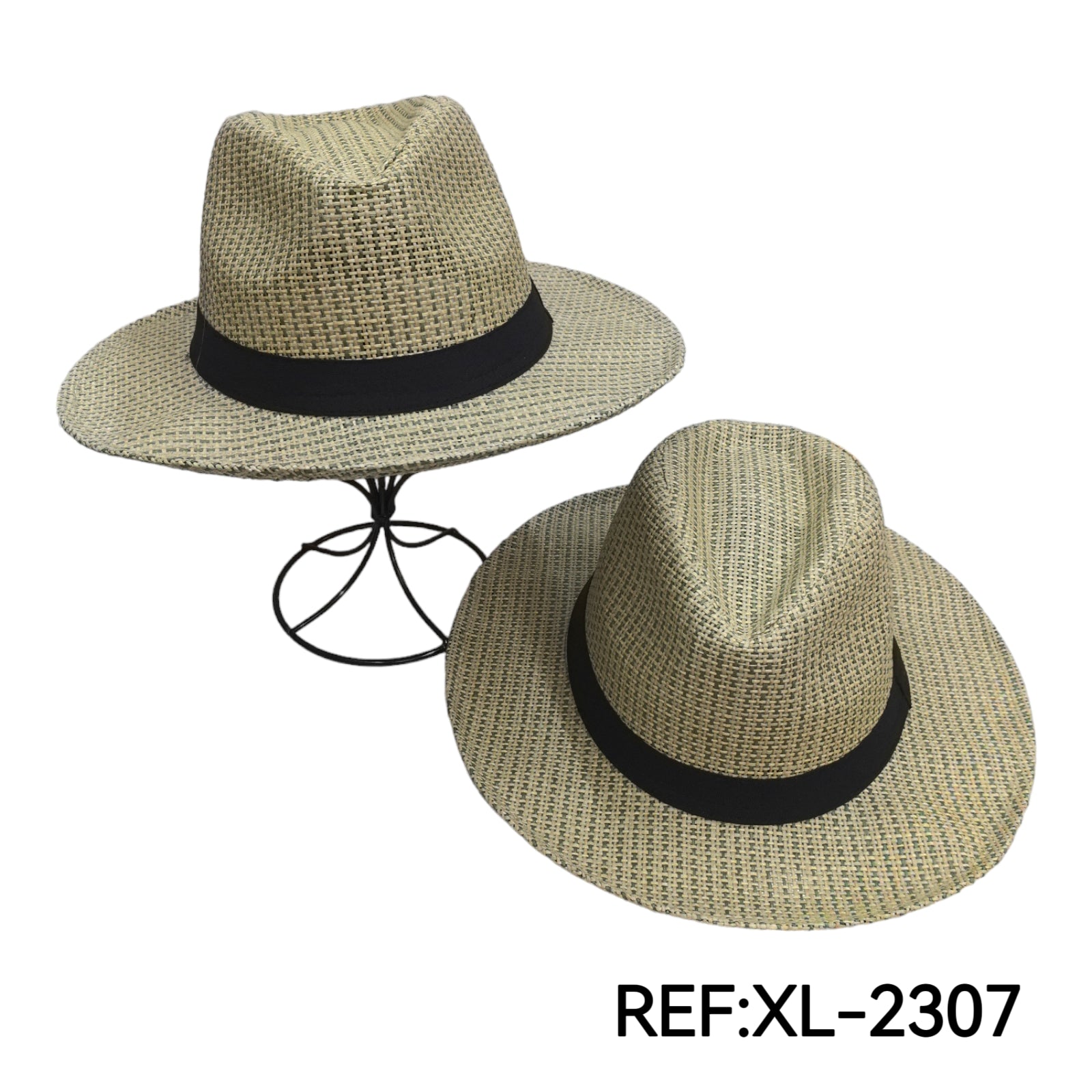 Chapeaux borsalino paille (x6)#2307