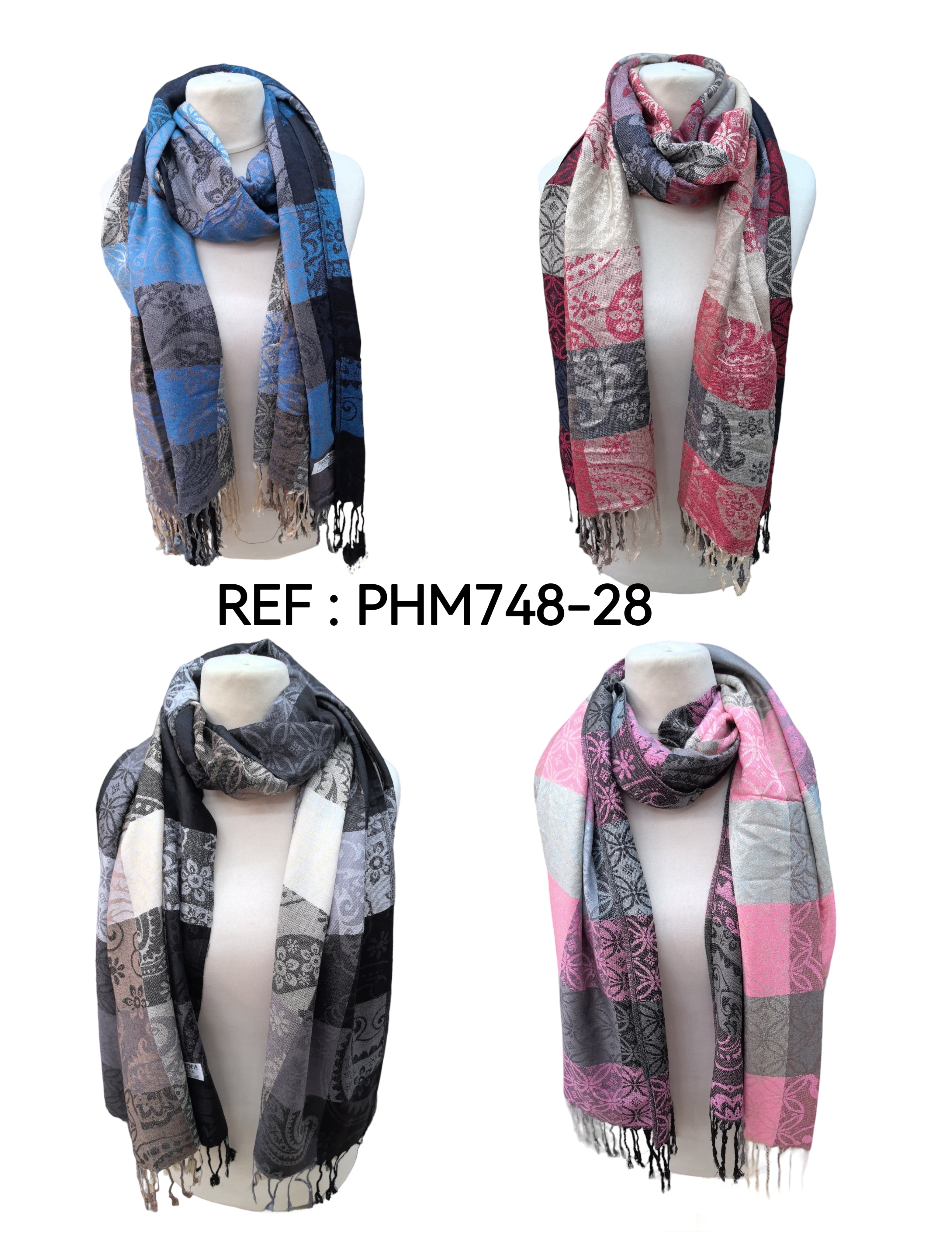 Châle Écharpe SYLVIA (x12) #28