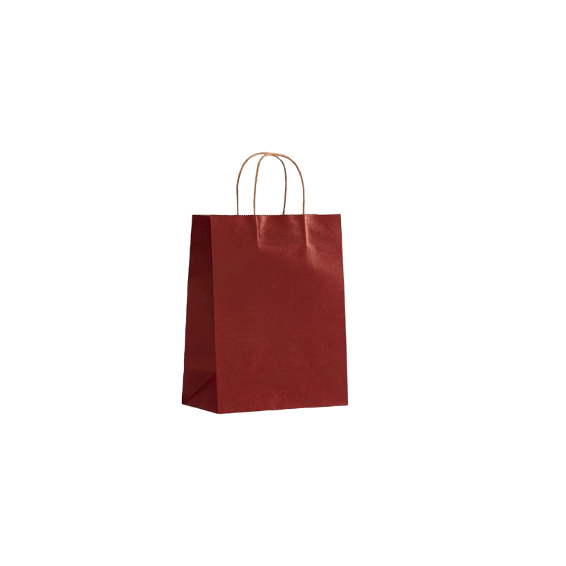 LOT DE 120 -Sacs papier kraft /16*8*22cm (couleurs mélangées)