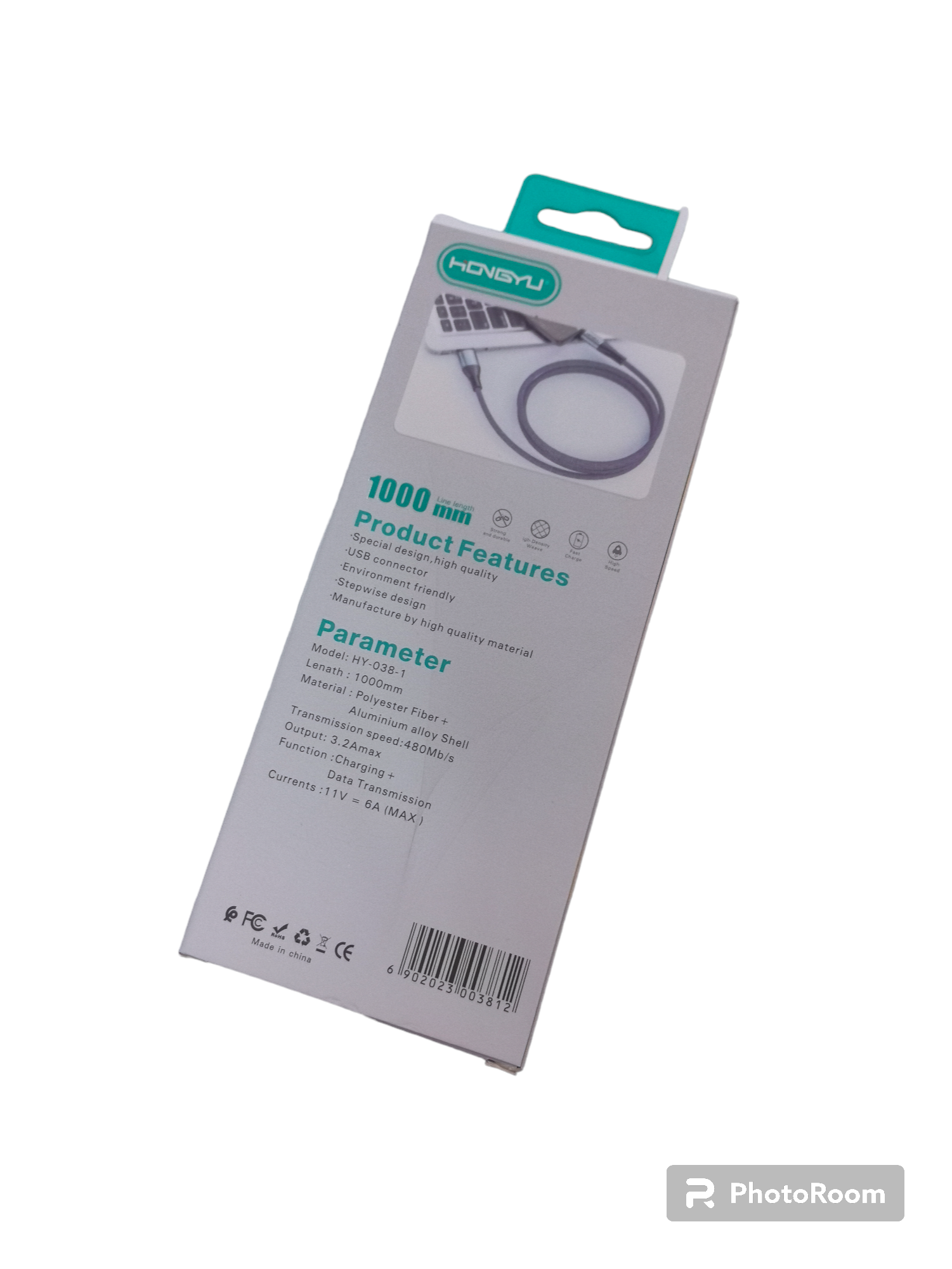 TYPE-C - chargeur câble 1M (x12)