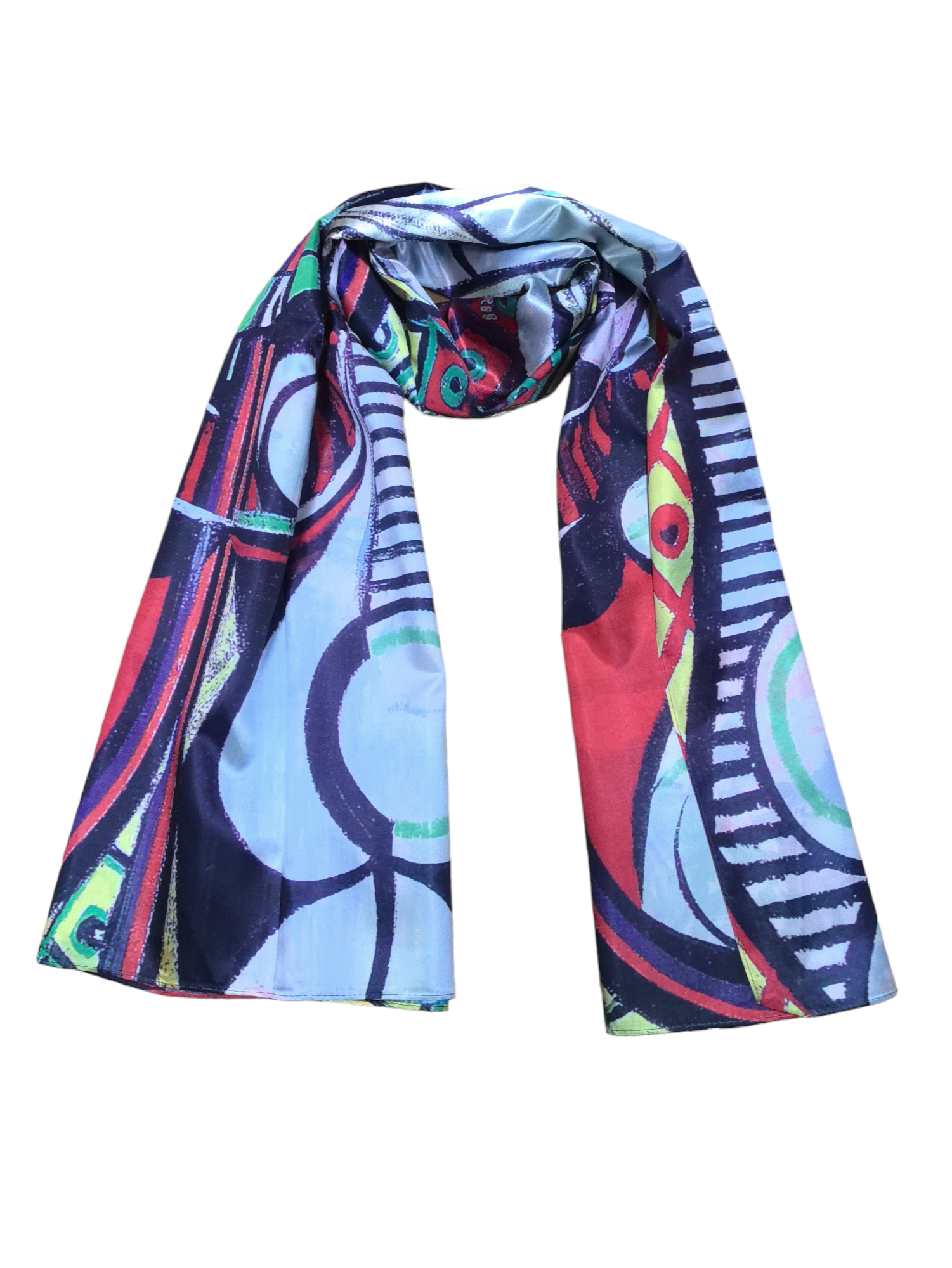 Foulards châle peinture à l'huile double face (x4)#18