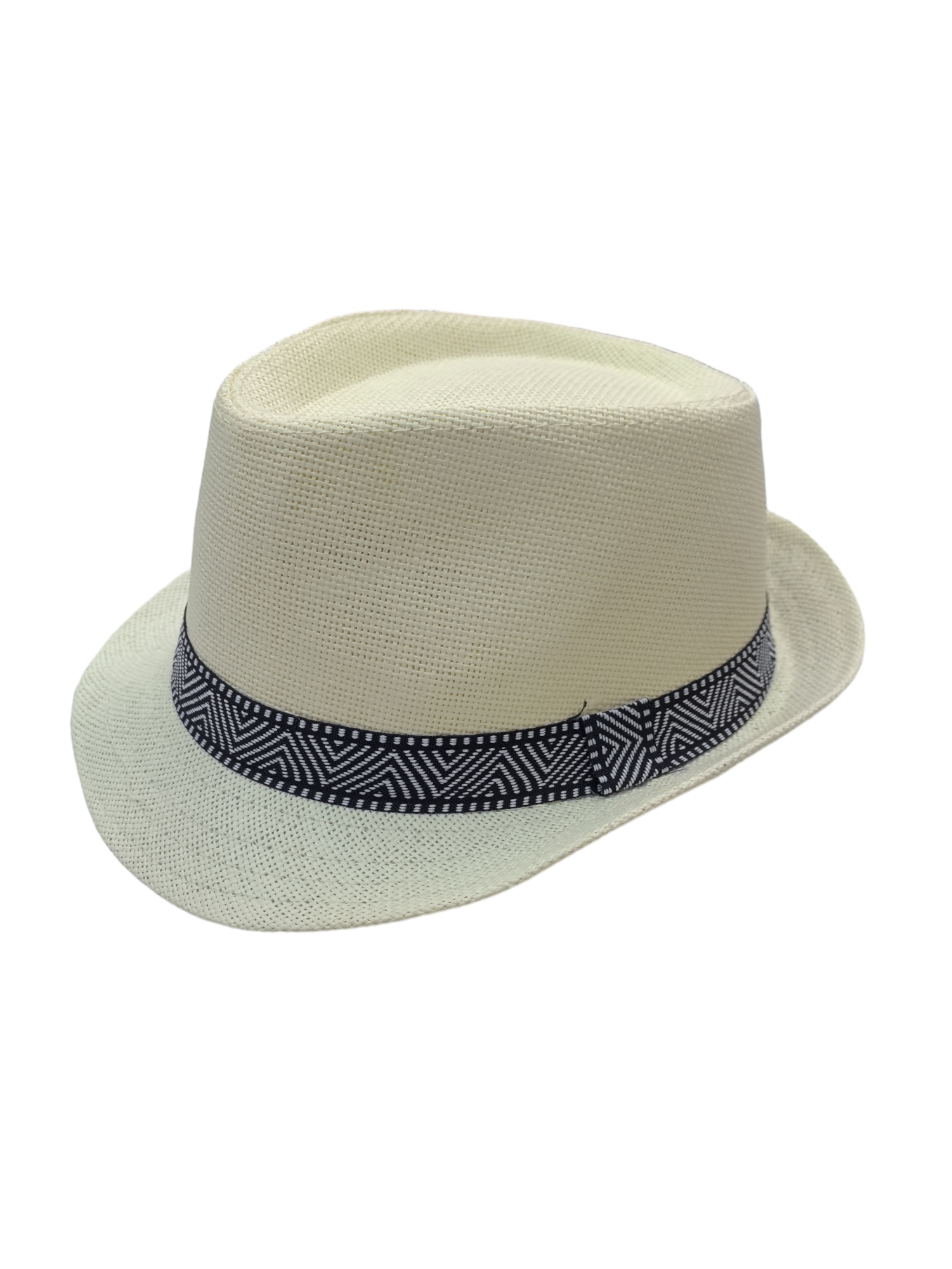 Chapeau de paille avec ruban (x12)