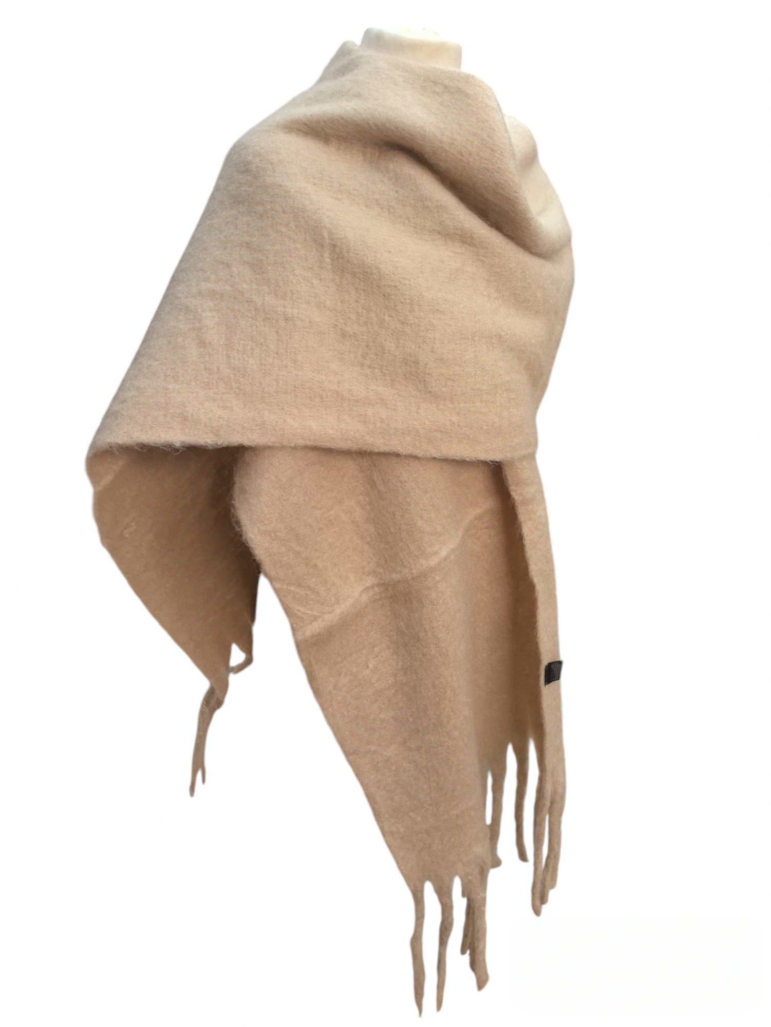 Écharpe châle couleur unie (x12)#15