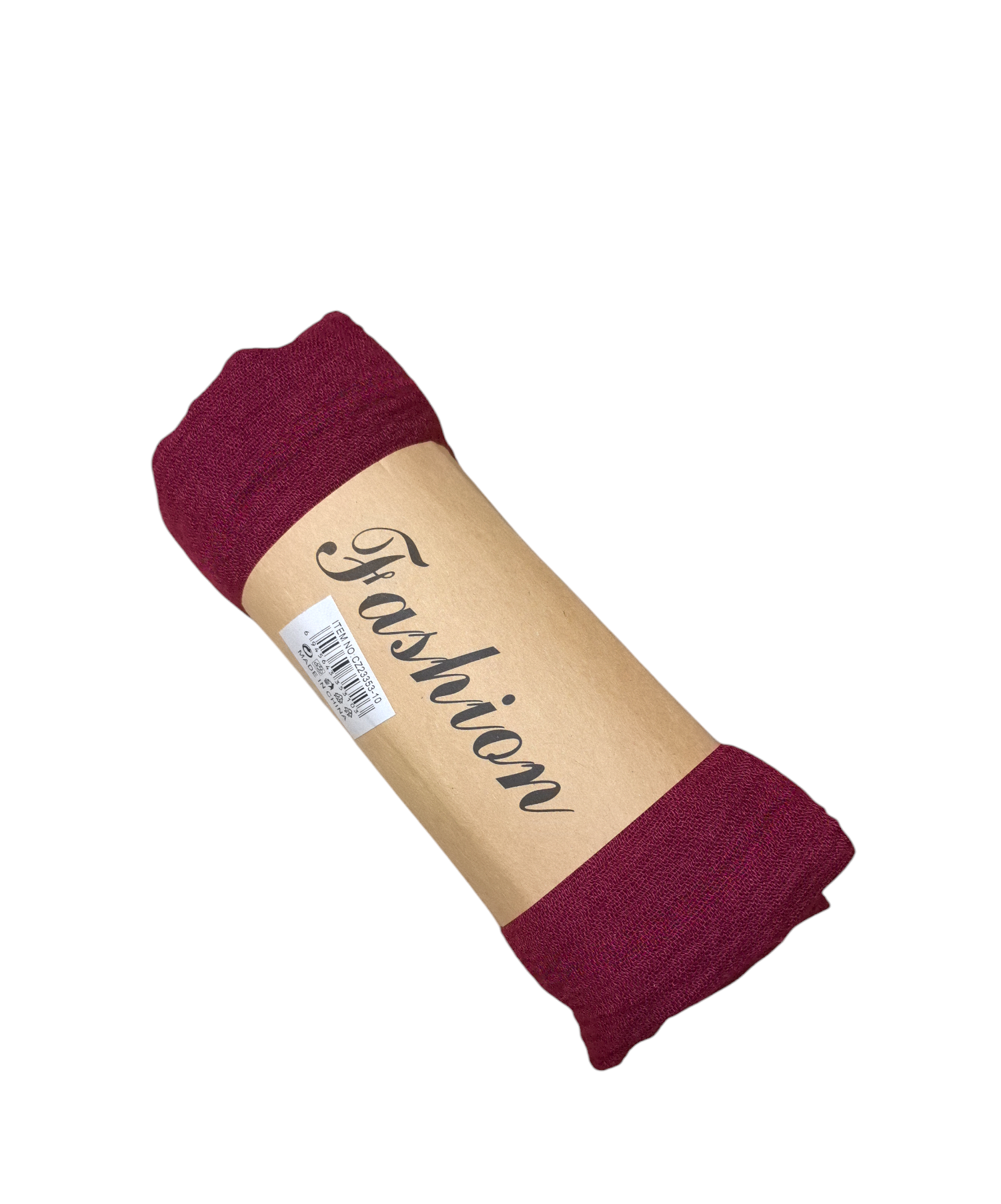 Foulard en coton couleur uni (x12)