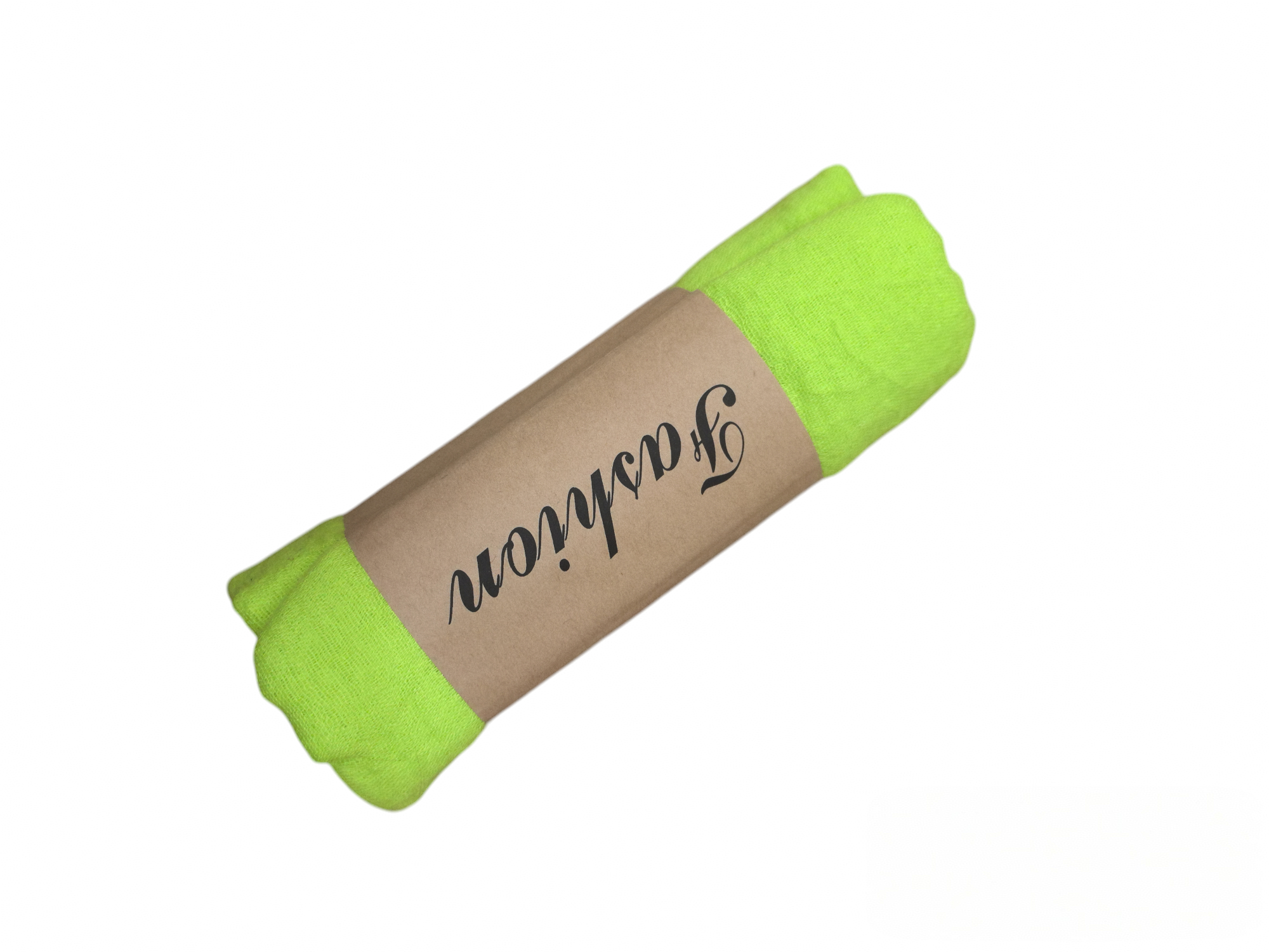 Foulard en coton couleur uni (x12)