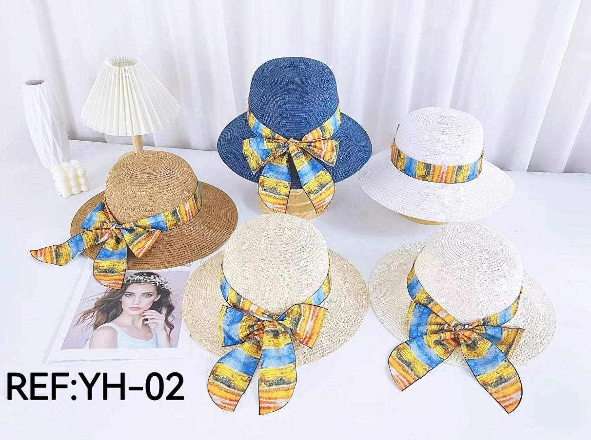 Chapeau paille femme (x12)#02