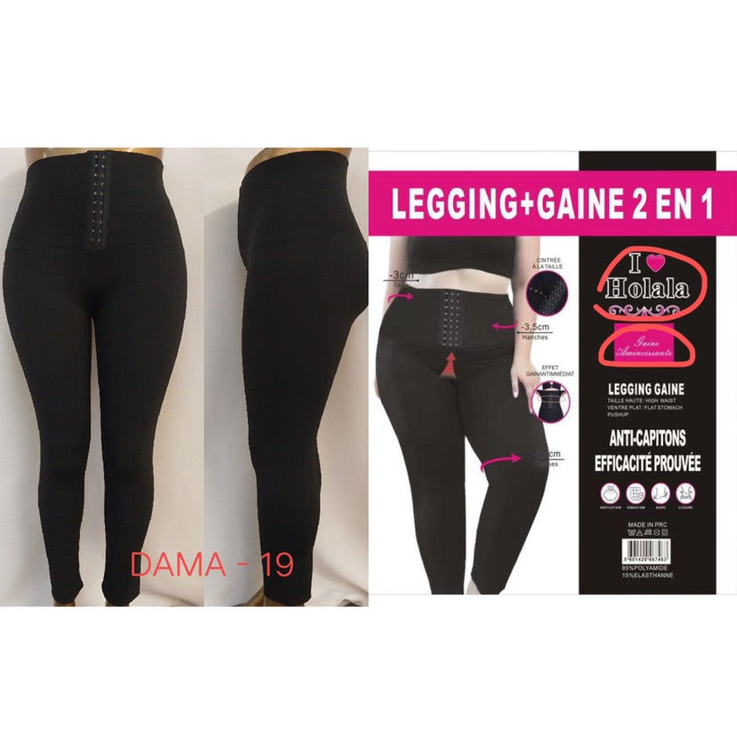 Pantalon PU Structure du corp Anti Capitons noir (x12)