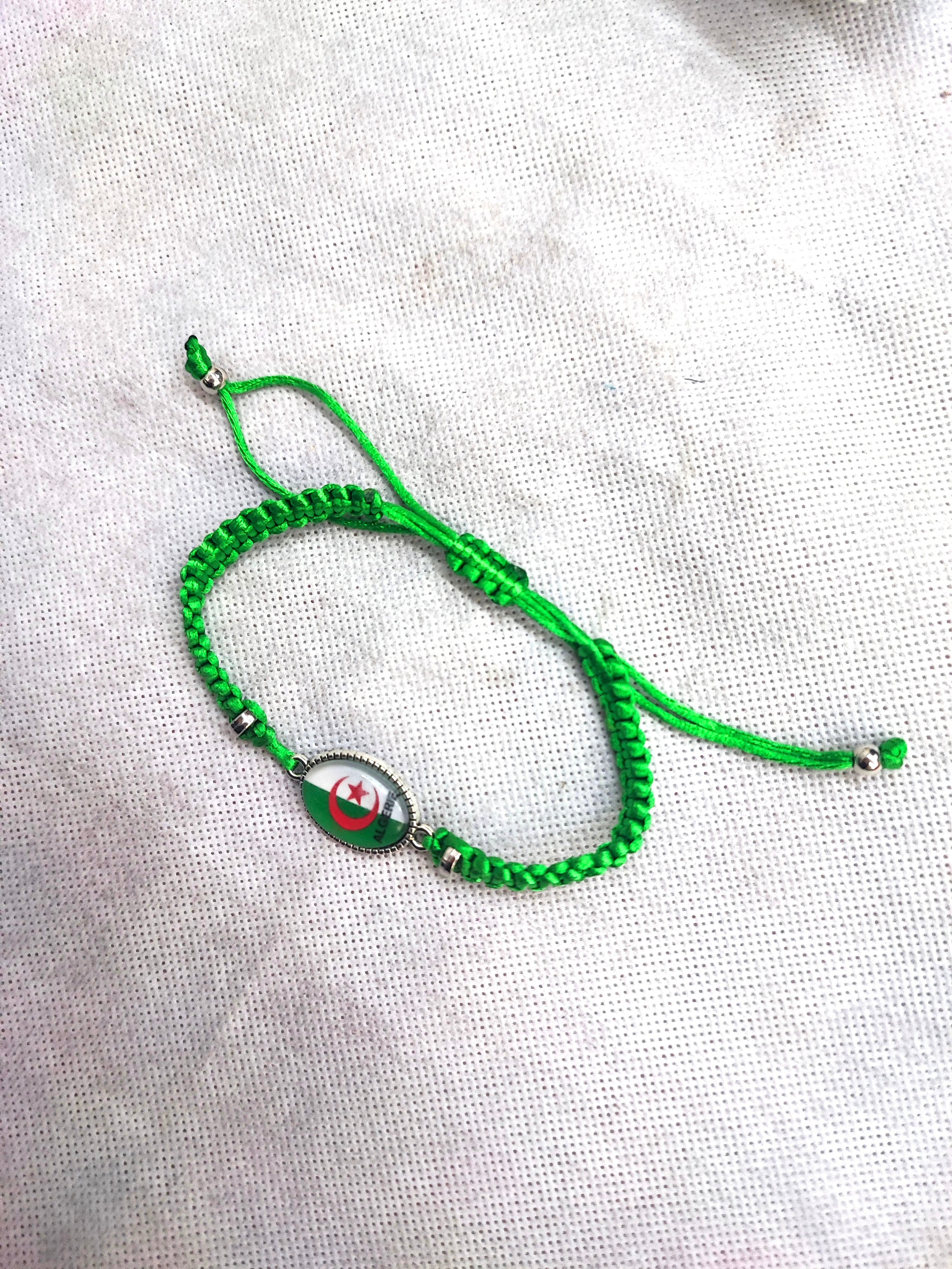 Bracelet drapeau agéria (x12)