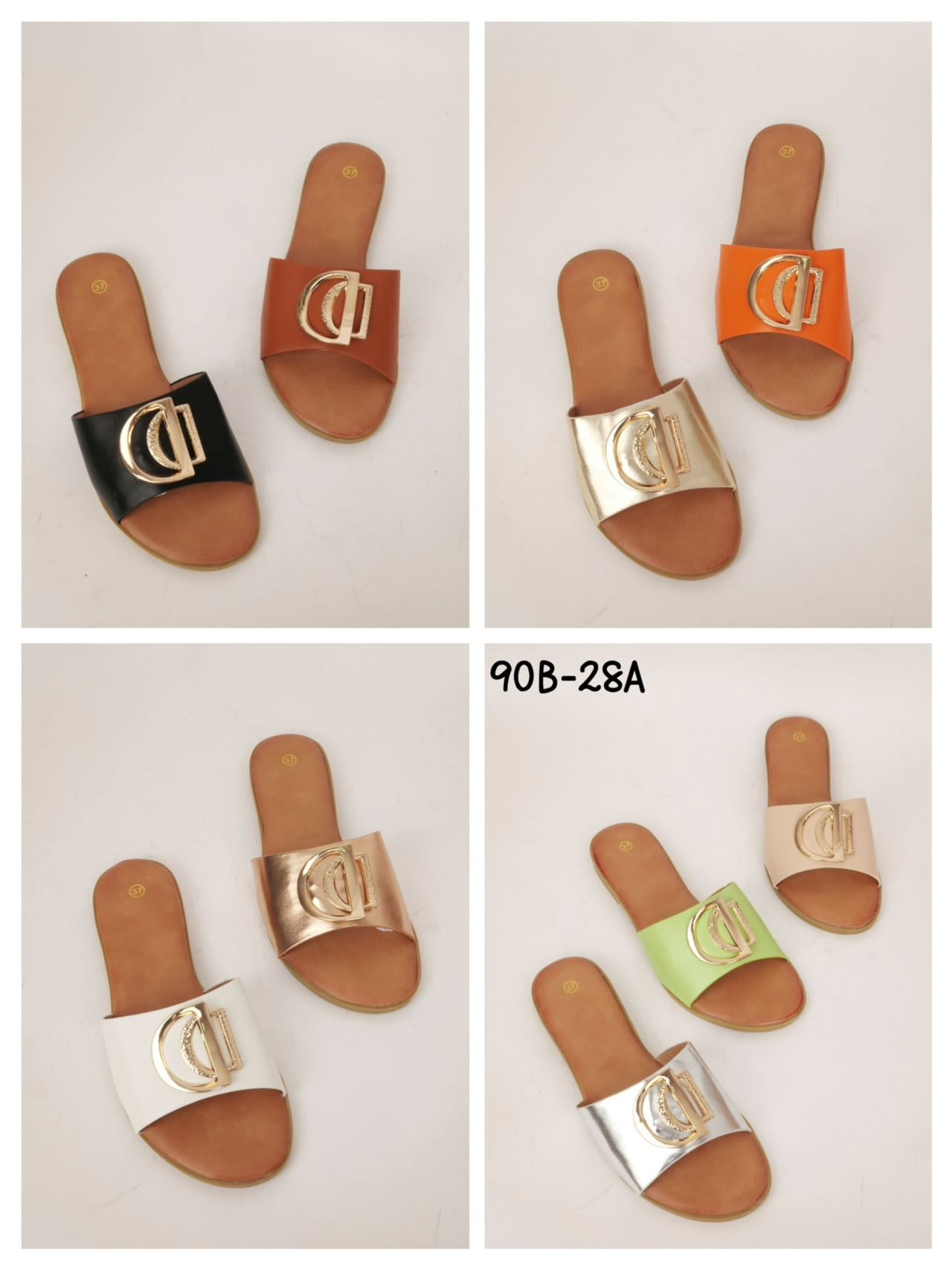 Sandales motif DD (x12)