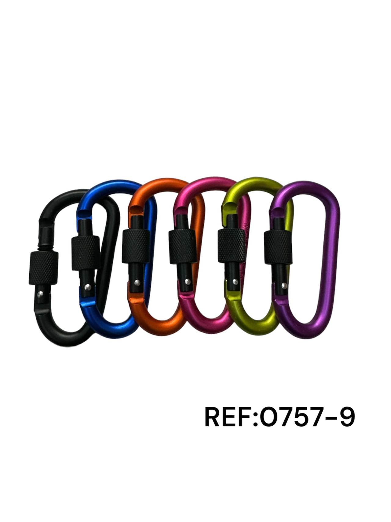 Porte-clés mousqueton (x12)