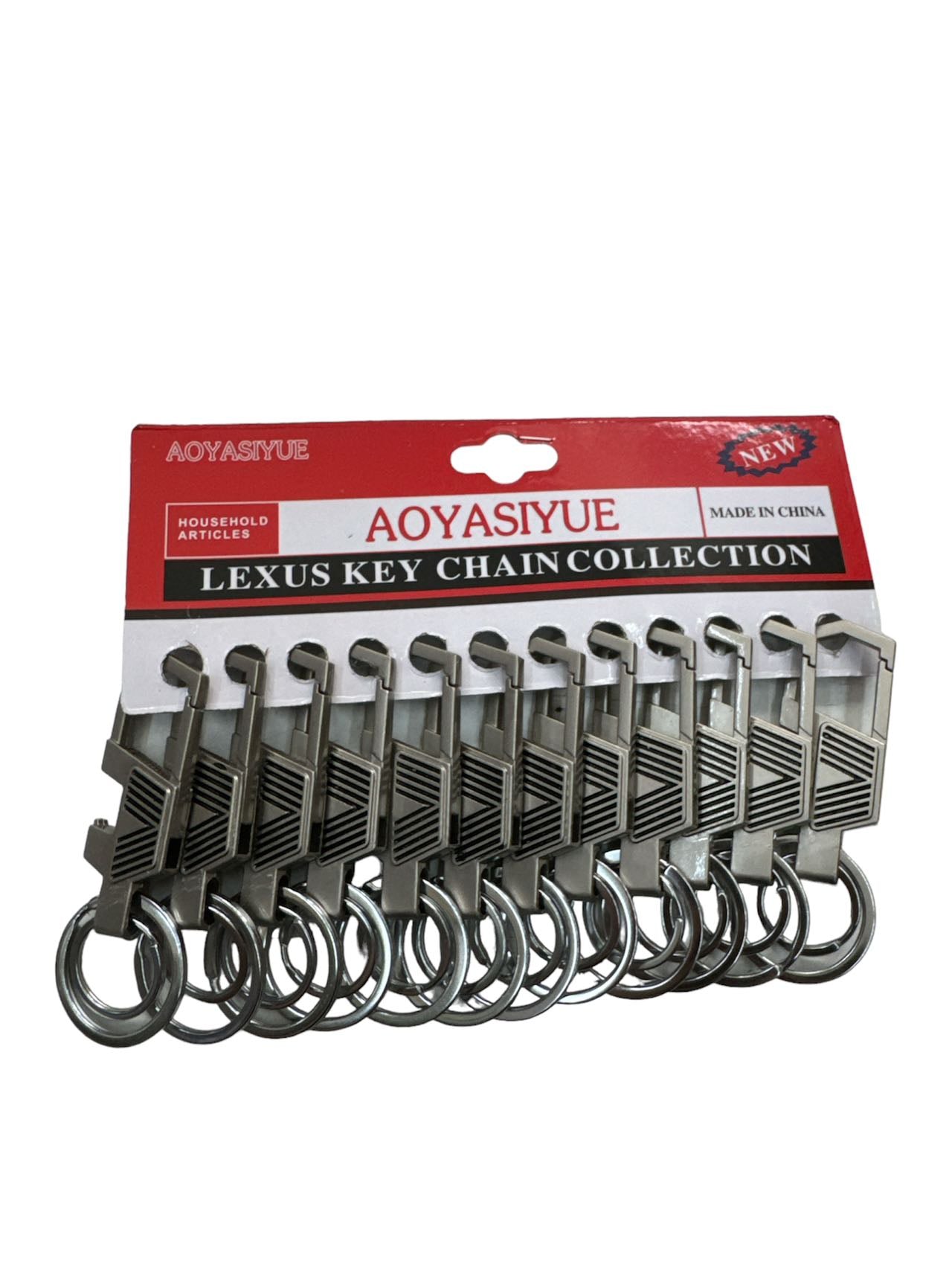 Porte-clés mousqueton (x12)