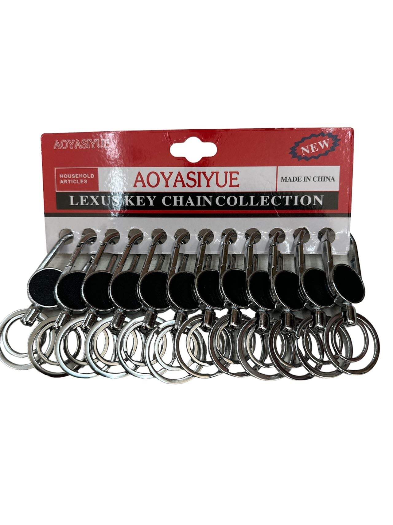 Porte-clés mousqueton (x12)