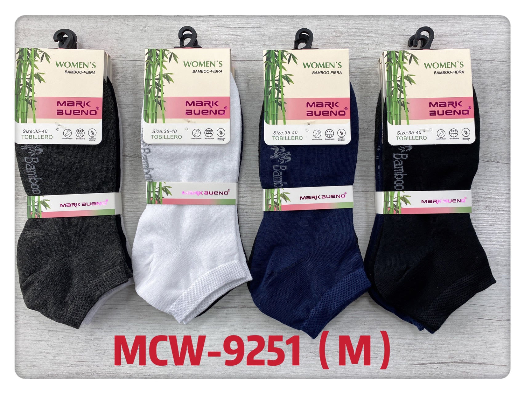 FEMME Chaussettes Fibre de Bambou Qualité supérieure (x24)