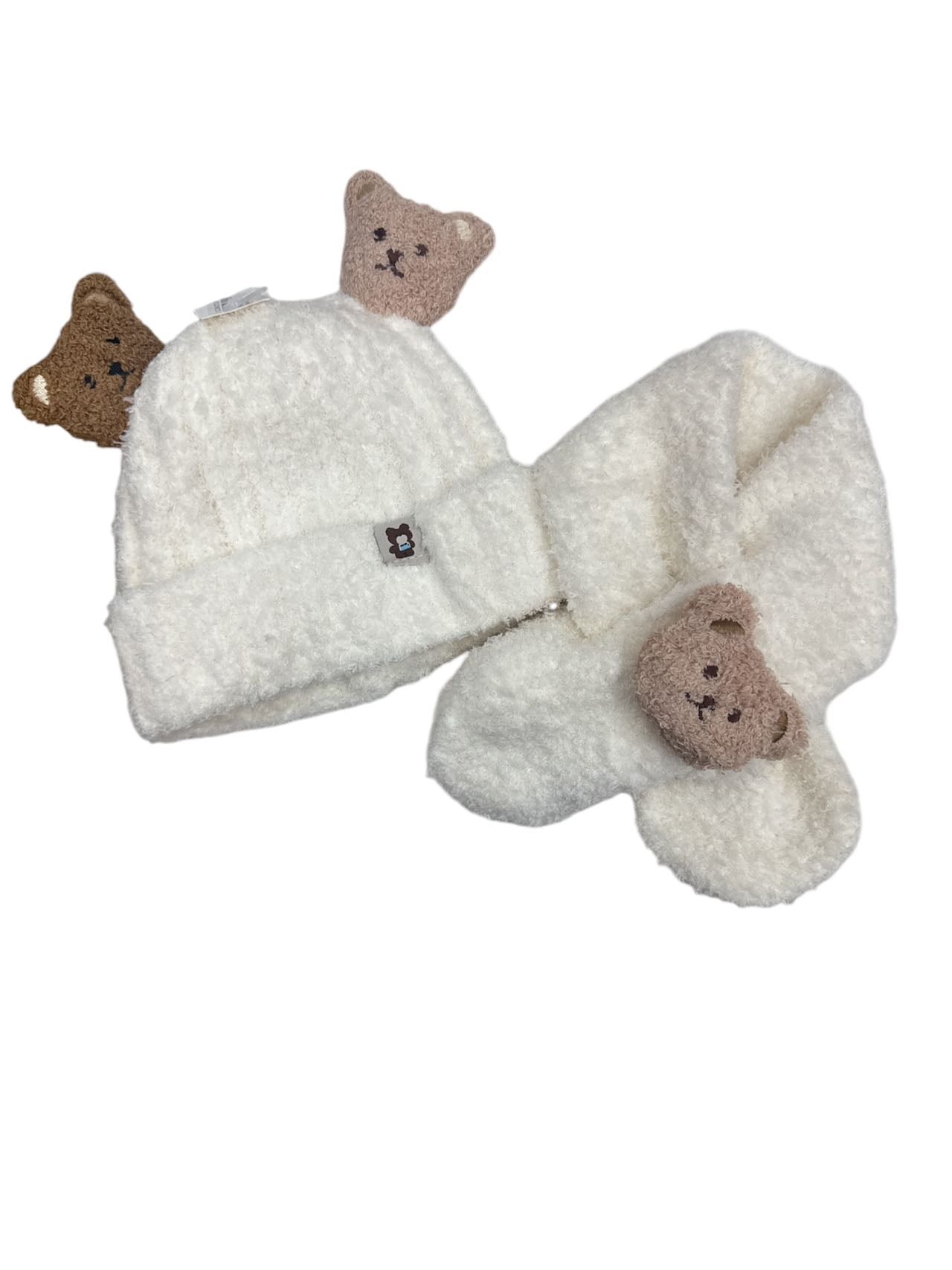 Ensemble Bonne/échape enfant moitf ours (x12)