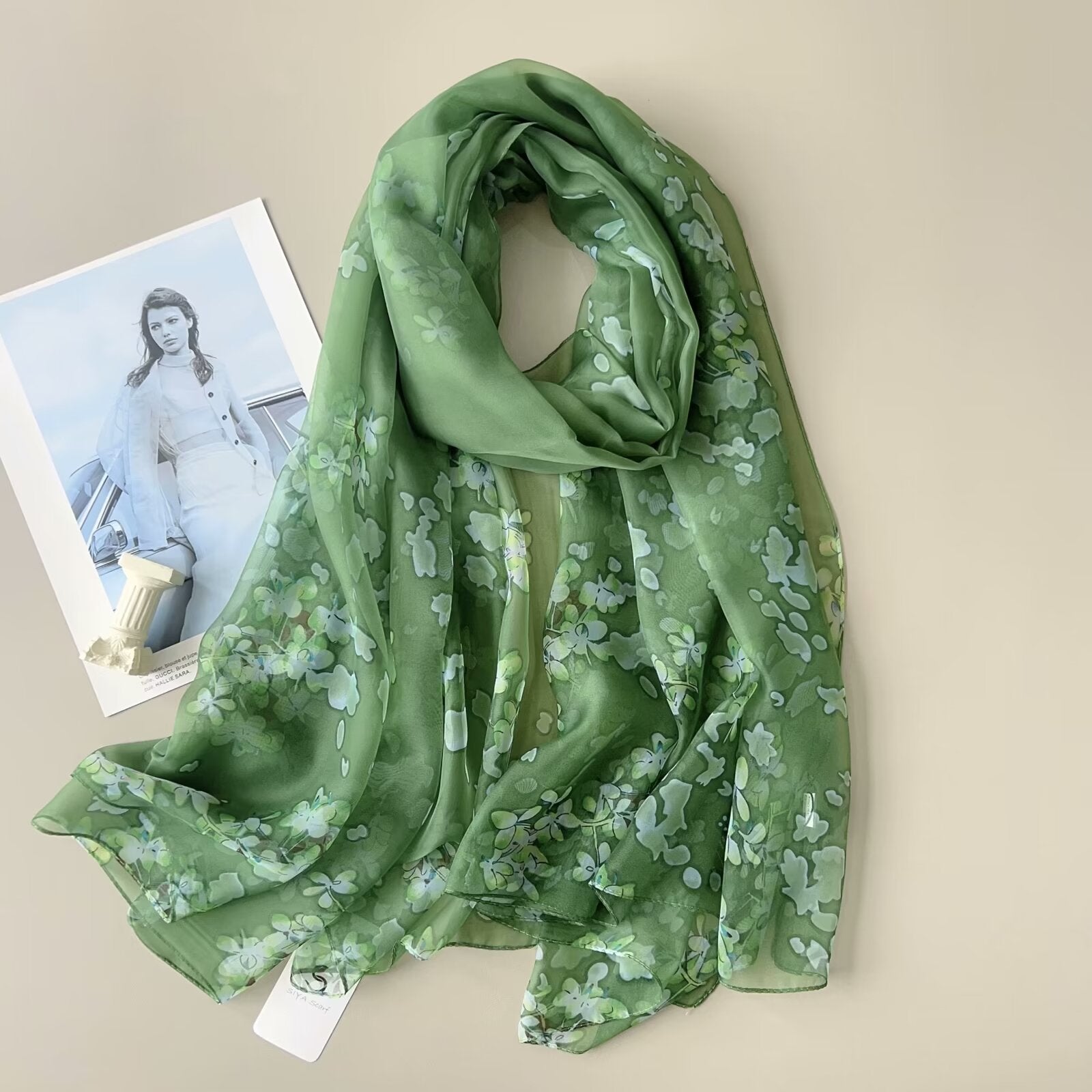 Foulards touche soie(x4)#25